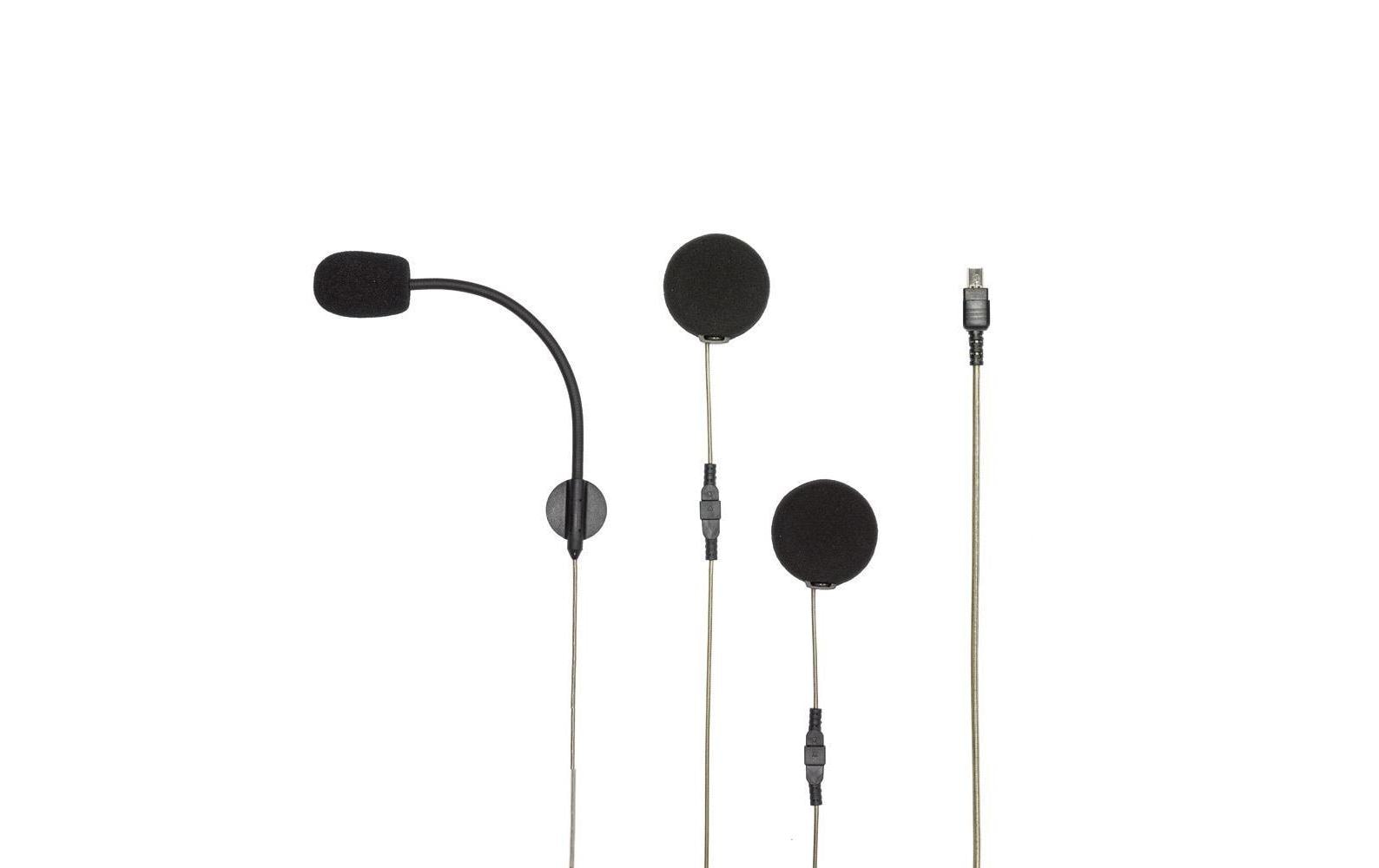 Albrecht BPA400 – Motorrad-Headset – Bluetooth 4.0, Rauschunterdrückendes Boom-Mikrofon – Schwarz – bis 8 h