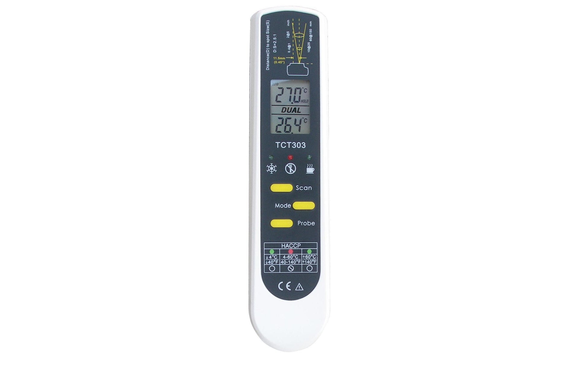 TFA-Dostmann DualTemp Pro Temperatursensor – −55–250 °C