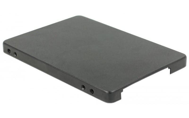 DeLOCK 62688 Adapter M.2 Key-B zu SATA – für M.2 SATA SSD, 2,5" 7 mm, inkl. Schrauben, schwarz