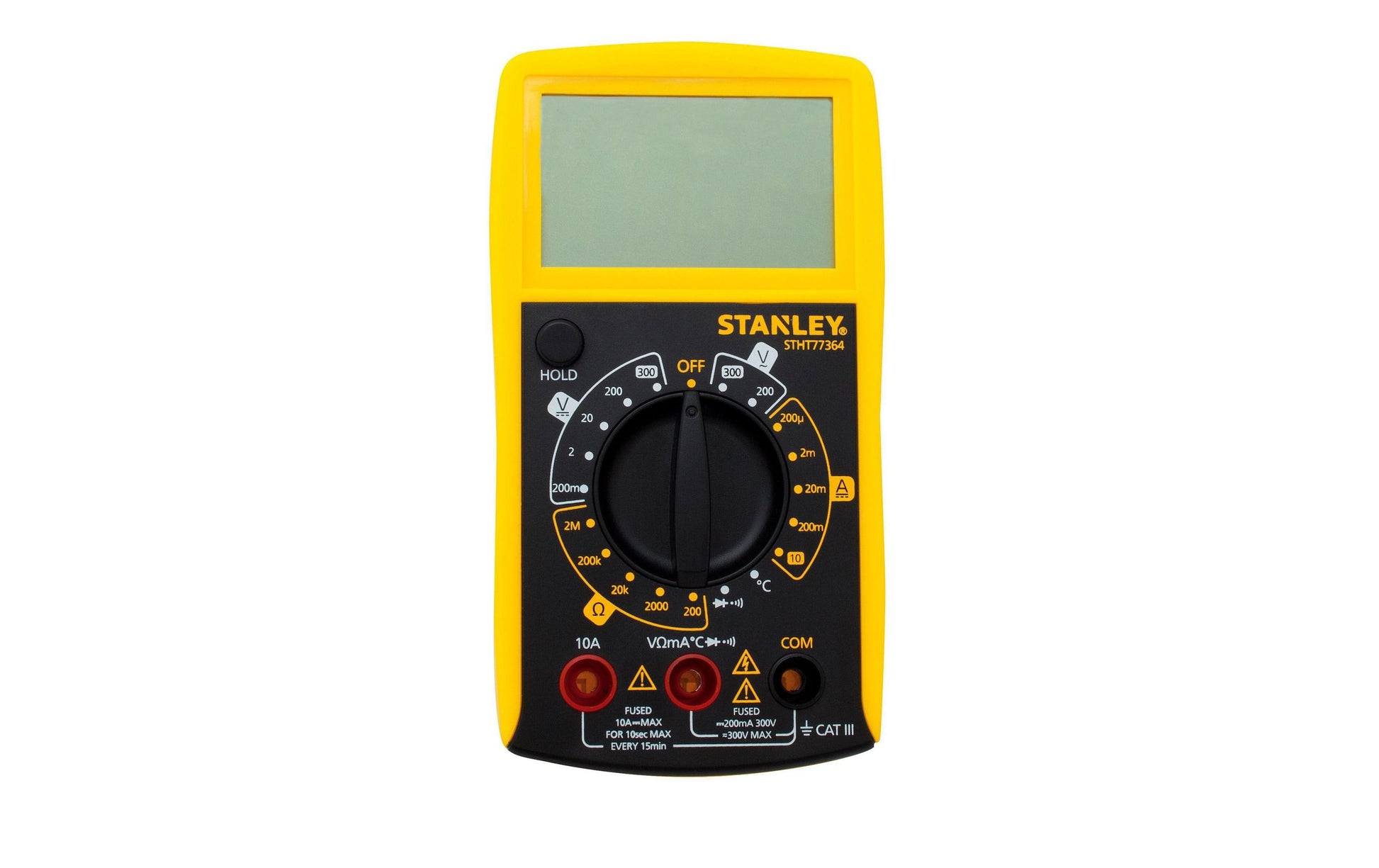 Stanley STHT0-77364 – Multimeter – AC 200–300 V, DC 20–300 V, CAT III 300 V, LCD