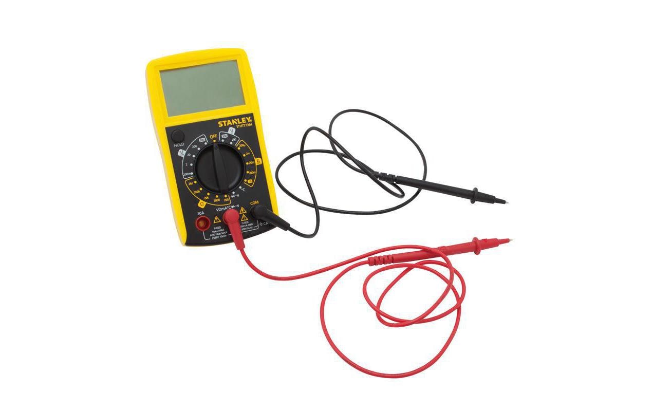 Stanley STHT0-77364 – Multimeter – AC 200–300 V, DC 20–300 V, CAT III 300 V, LCD