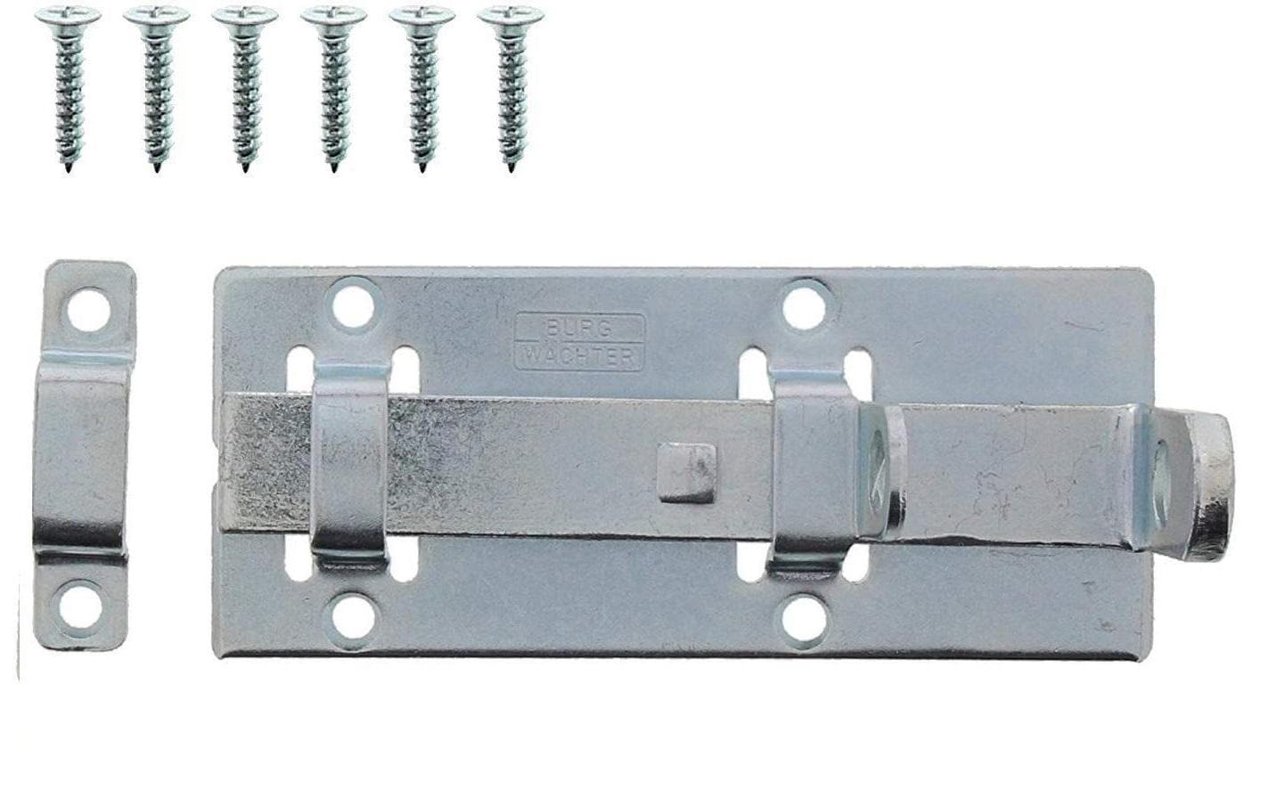 BURG-WÄCHTER Burgwächter SR 120 SB Riegel – Edelstahl, 120×50 mm, Aussen