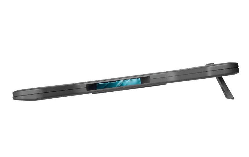 Trust Laptop-Ständer – bis 16", mit 2 Lüftern, USB – Schwarz