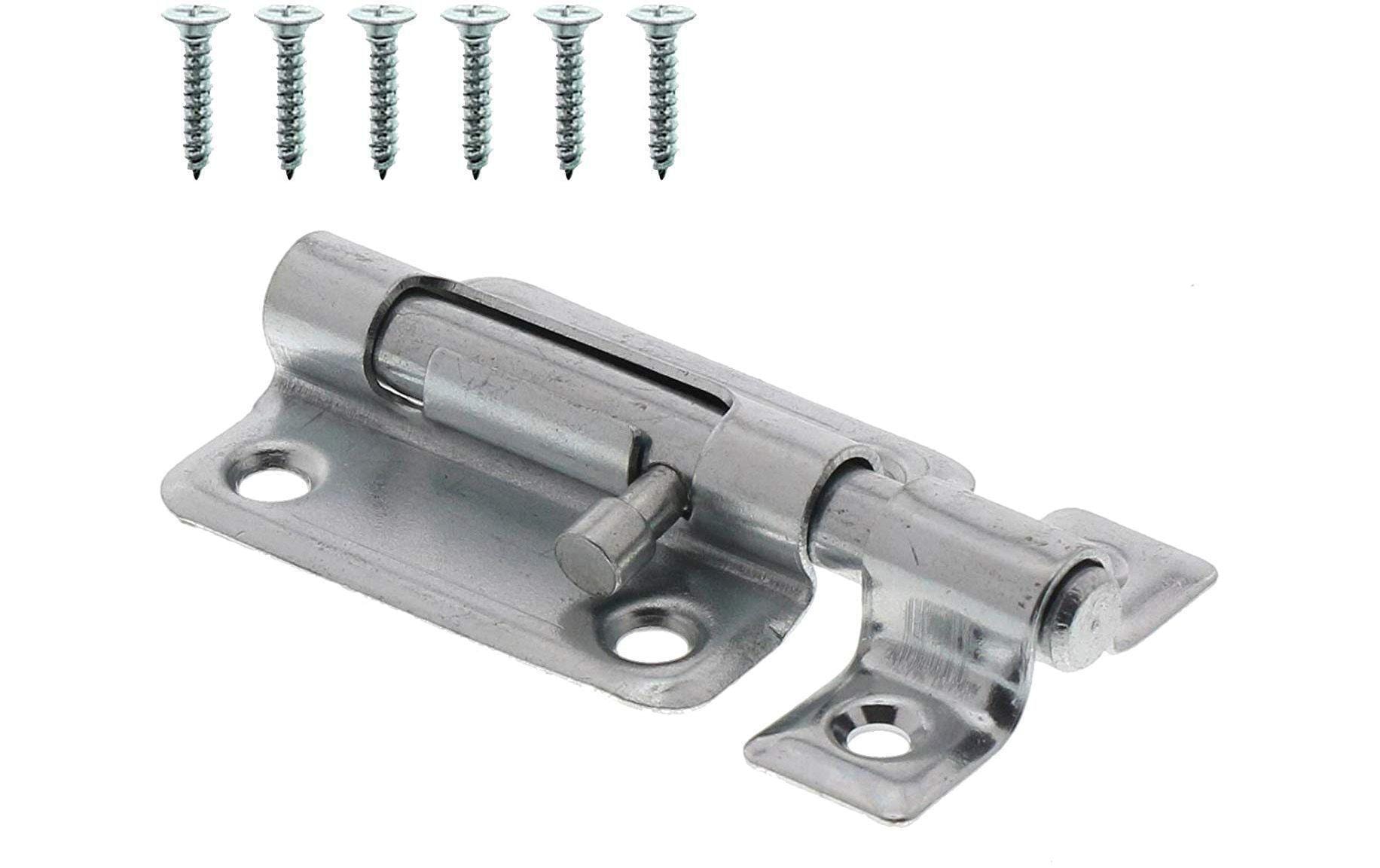 BURG-WÄCHTER Burgwächter GR 50 SB Riegel – Aussen, Galvanisiertes Metall, Silber, 40×50 mm