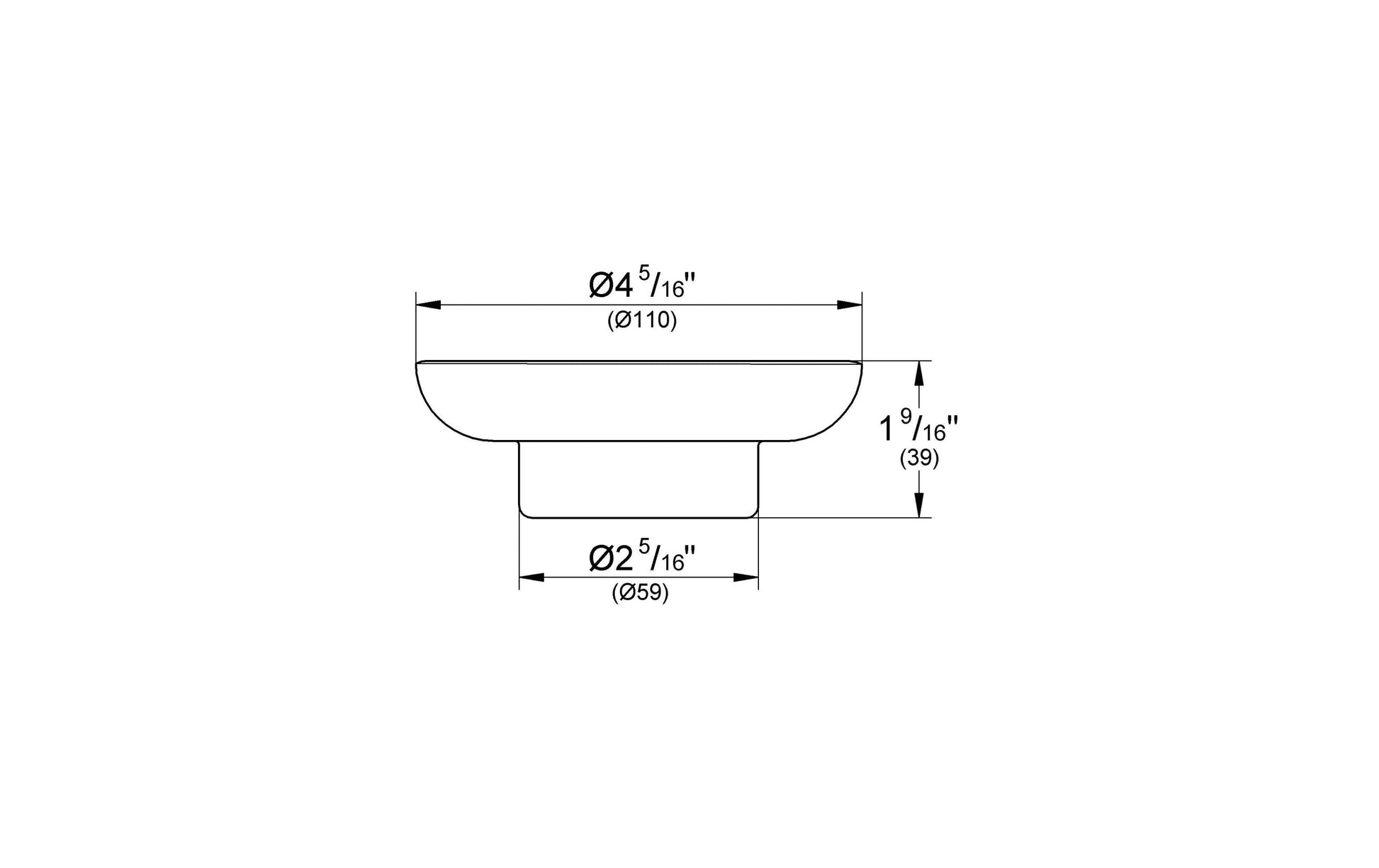 GROHE Seifenhalter (Wand) – Glas, Wandmontiert, Ø11×3,9 cm, Transparent