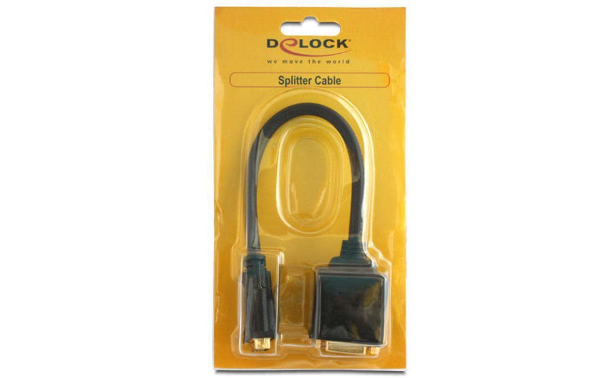 DeLOCK DVI-D Splitterkabel – 0,2 m