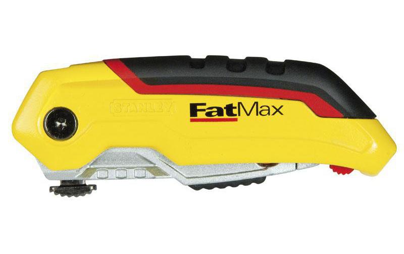 Stanley FatMax – Trapezmesser 19 mm, einziehbar, Alu-Druckguss, gelb