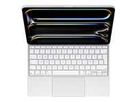 Apple Magic Keyboard – Tastatur, DE-Layout (DE), mit Touchpad, Weiss – für iPad Pro 13" (M5)