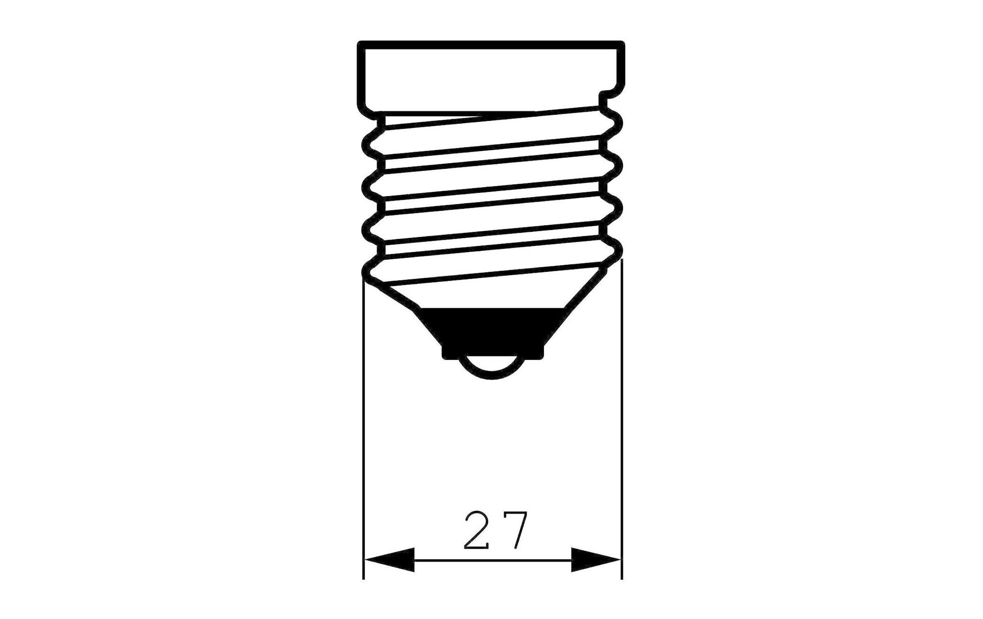 Philips Infrarotlampe E27 BR125 – Rot, 100 lm, 250 W – 1 Stk.