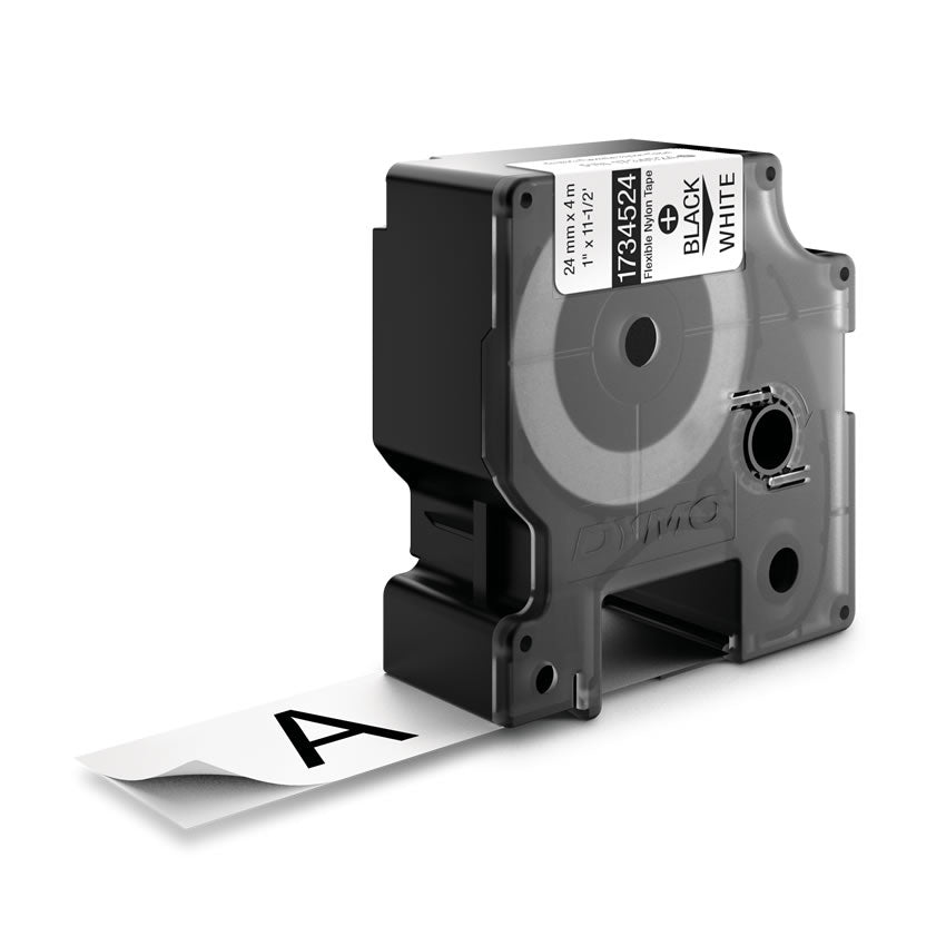 DYMO Schriftband – 24 mm, weiss, Rhino