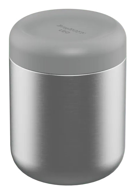 BergHOFF Isolierbehälter Leo – 500 ml, Ø 9,5 cm, H 12,7 cm, Edelstahl 18/10, doppelwandig, auslaufsicher