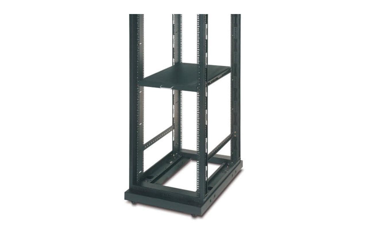 APC AR8123BLK – Regalboden – 19" Rack, 1U, 445×721×44 mm, Schwarz
