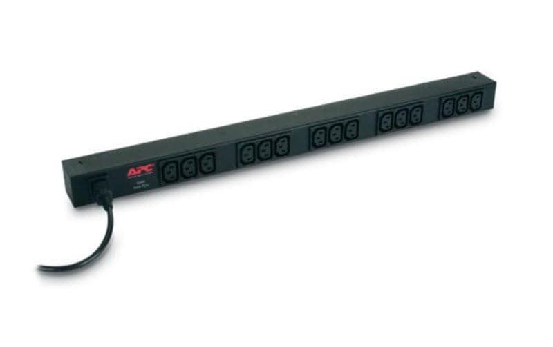 APC Rack-PDU – 0U, senkrecht, 15× IEC C13, IEC C14, 230 V/10 A, einphasig, 1,98 m, schwarz