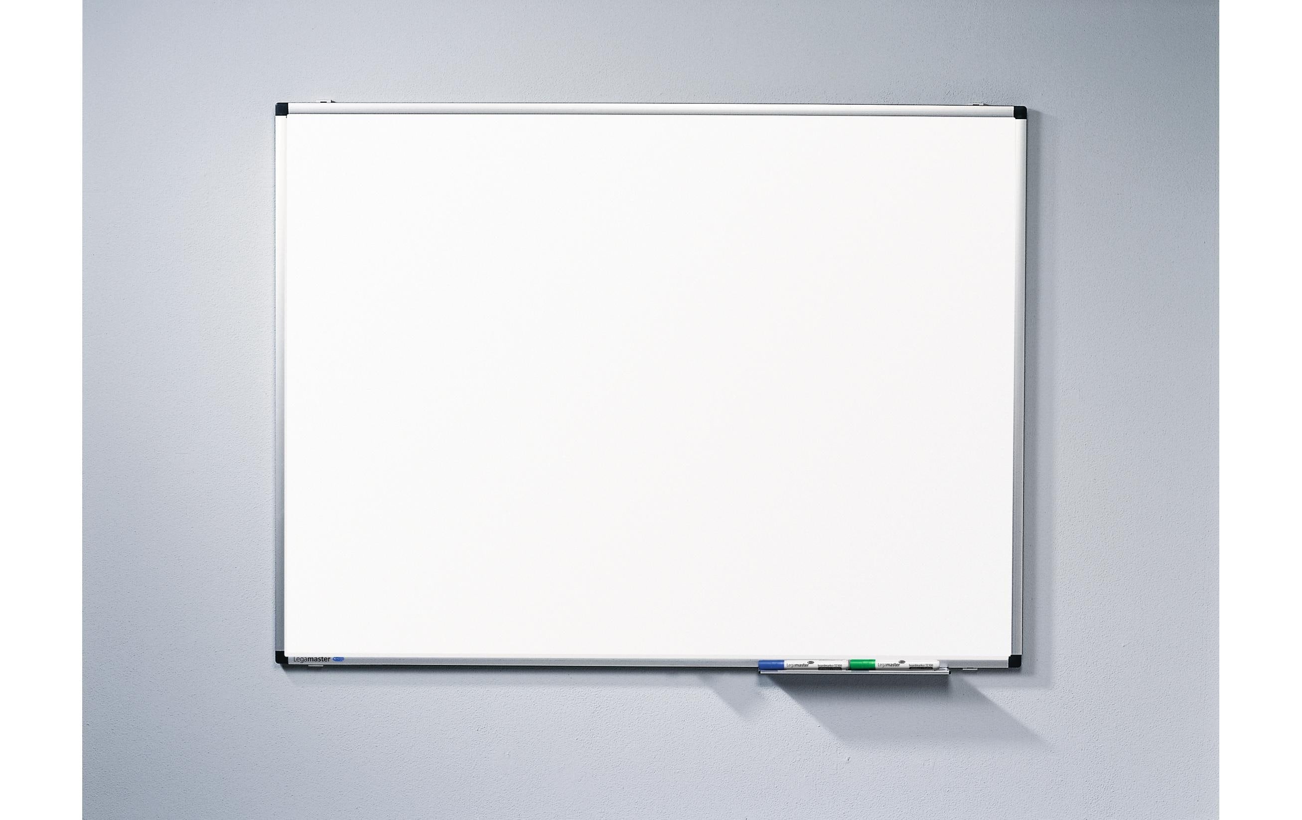 Legamaster Whiteboard – 180 × 90 cm, lackierter Stahl, Aluminiumrahmen, Wandmontage, inkl. Stiftablage