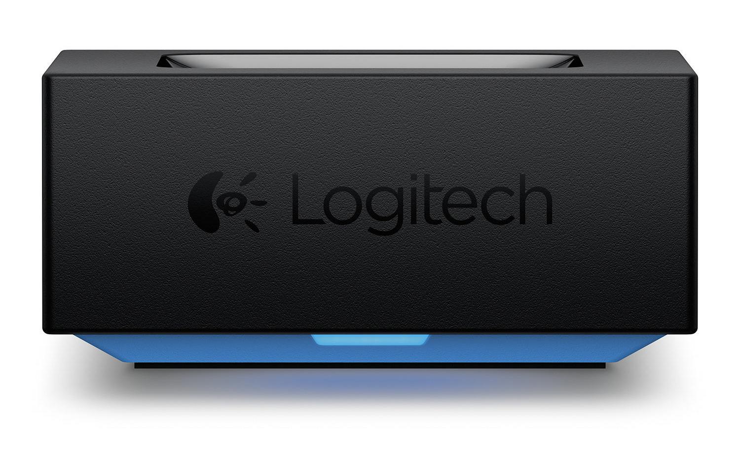 Logitech Bluetooth Audio Empfänger – Audio Adapter, 3,5 mm, Bluetooth 3.0, Schwarz