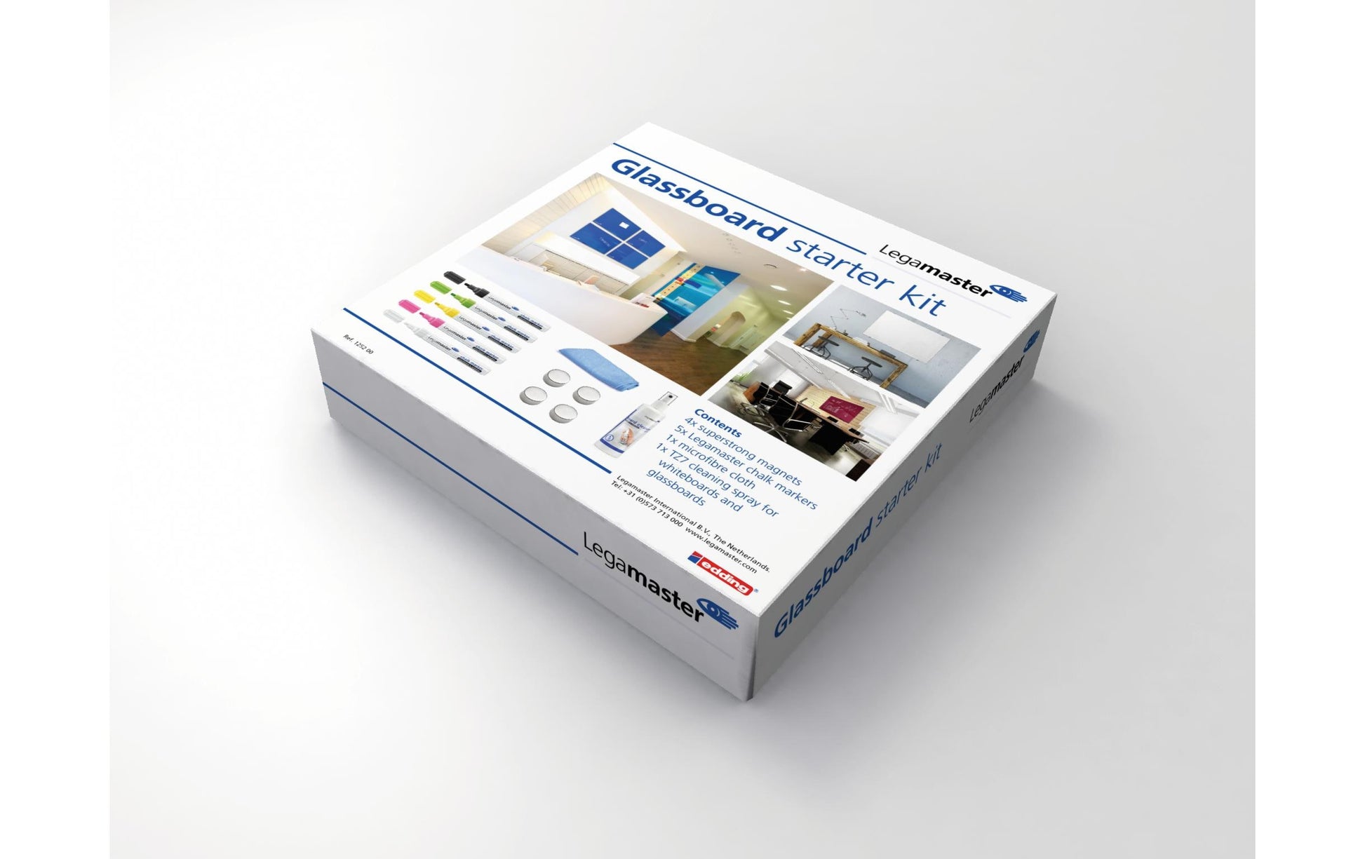 Legamaster Starter-Kit – für Glasboards – 11-teilig