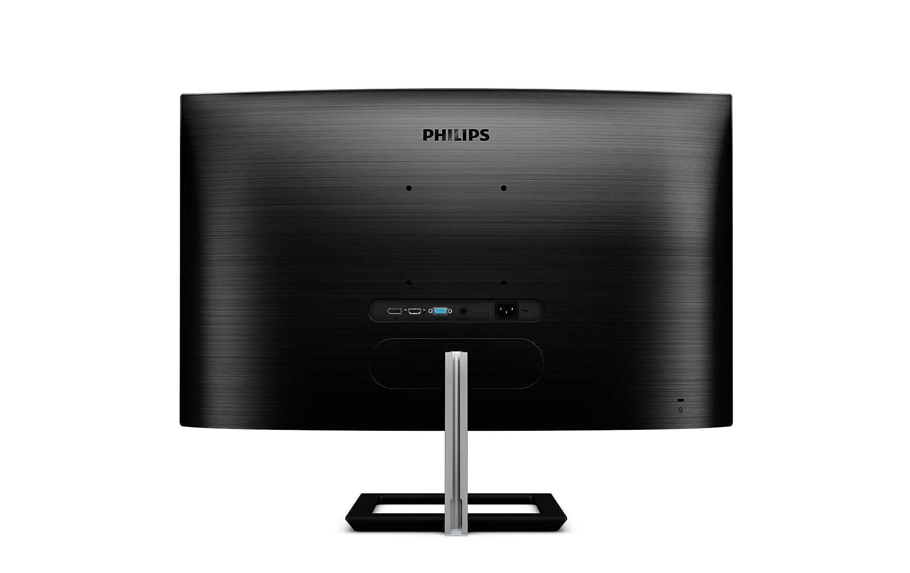 Philips 322E1C – Monitor, 31,5", VA, 75 Hz, 250 cd/m², Gebogen, Adaptive Sync, VESA 100 × 100, Schwarz