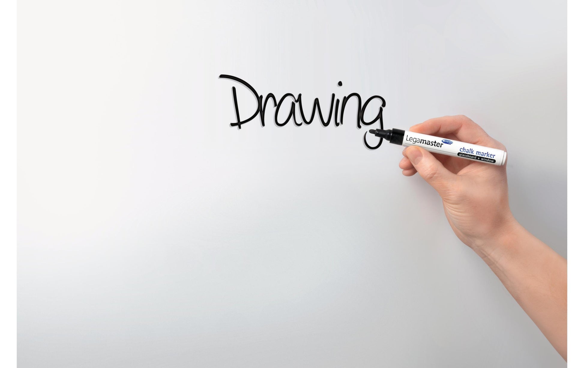 Legamaster Whiteboard – 200 × 100 cm, Glas, magnetisch, Wandmontage, inkl. Marker, 2 Magnete