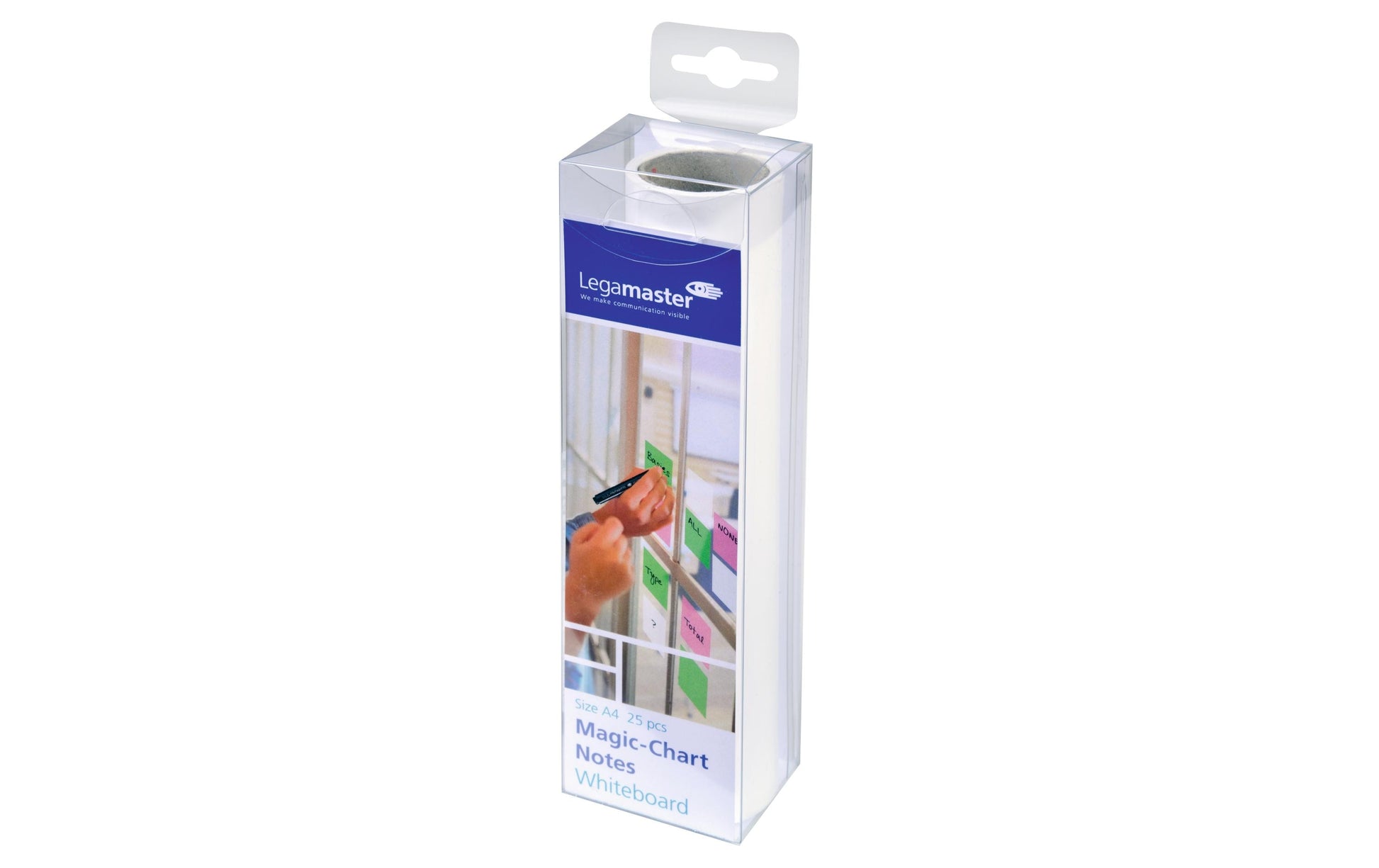 Legamaster Whiteboardfolie – selbstklebend, weiss – 21 × 29,7 cm, 25 Blatt