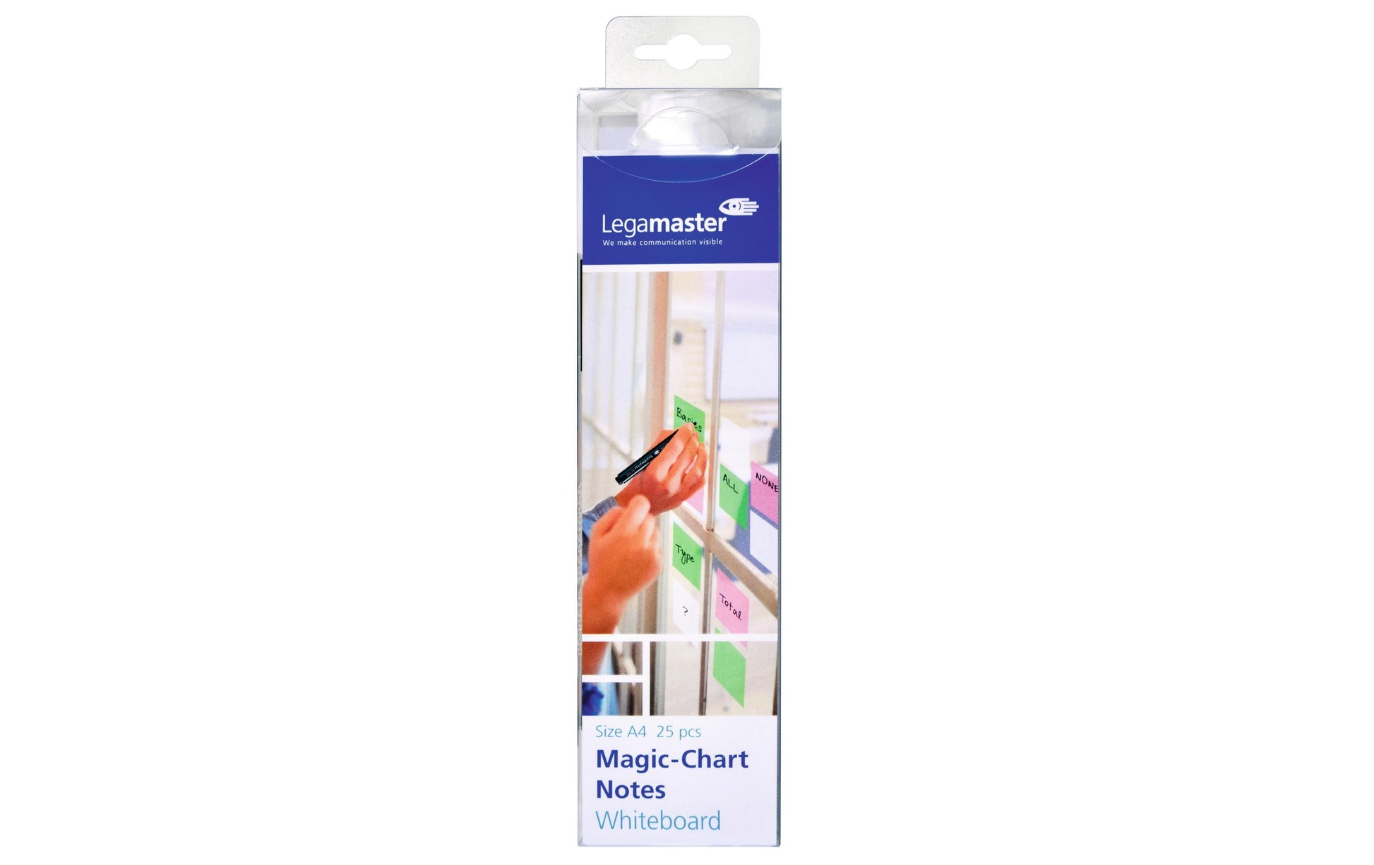 Legamaster Whiteboardfolie – selbstklebend, weiss – 21 × 29,7 cm, 25 Blatt