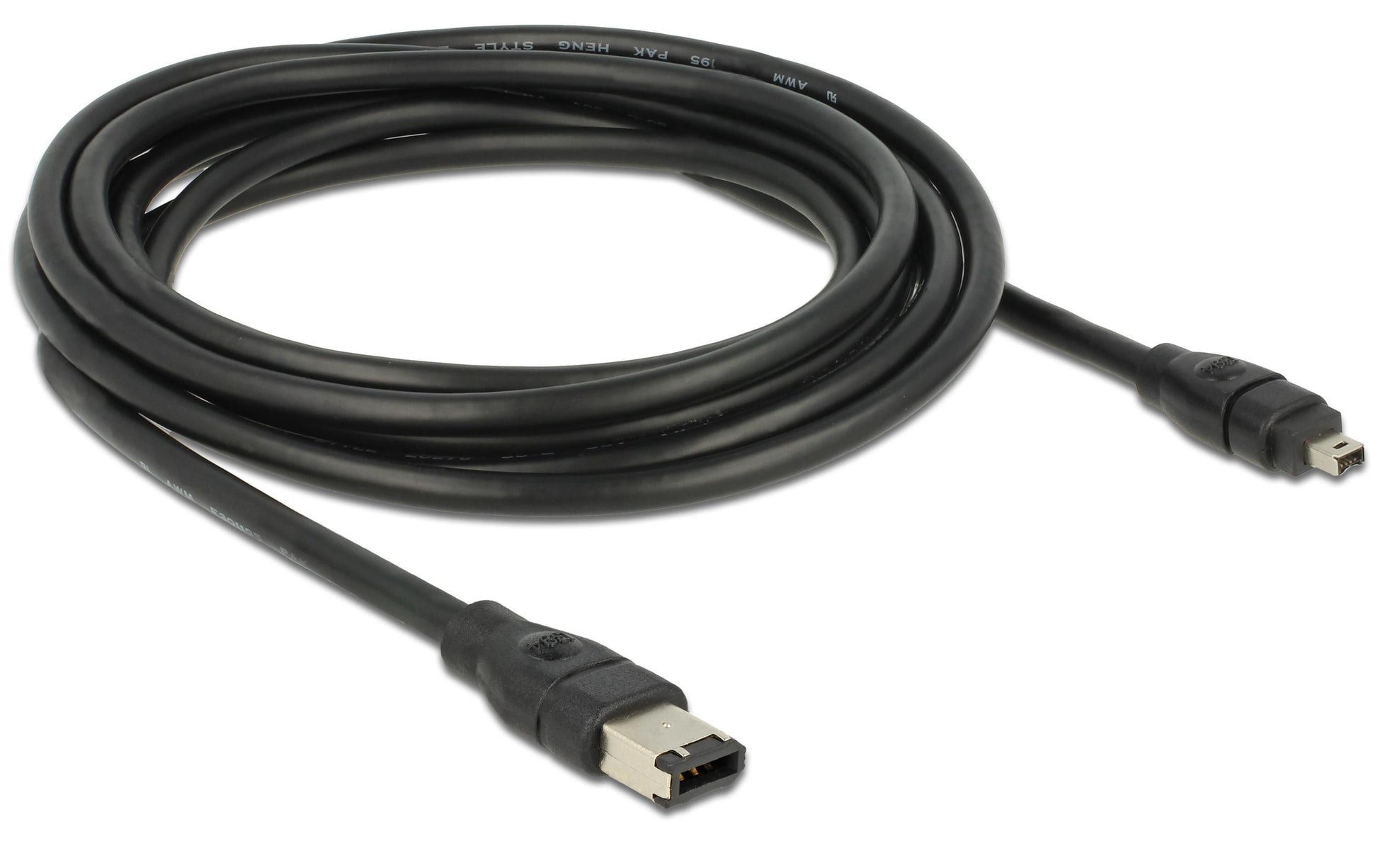 DeLOCK FireWire-Kabel (IEEE 1394), 6-pol zu 4-pol, 3 m