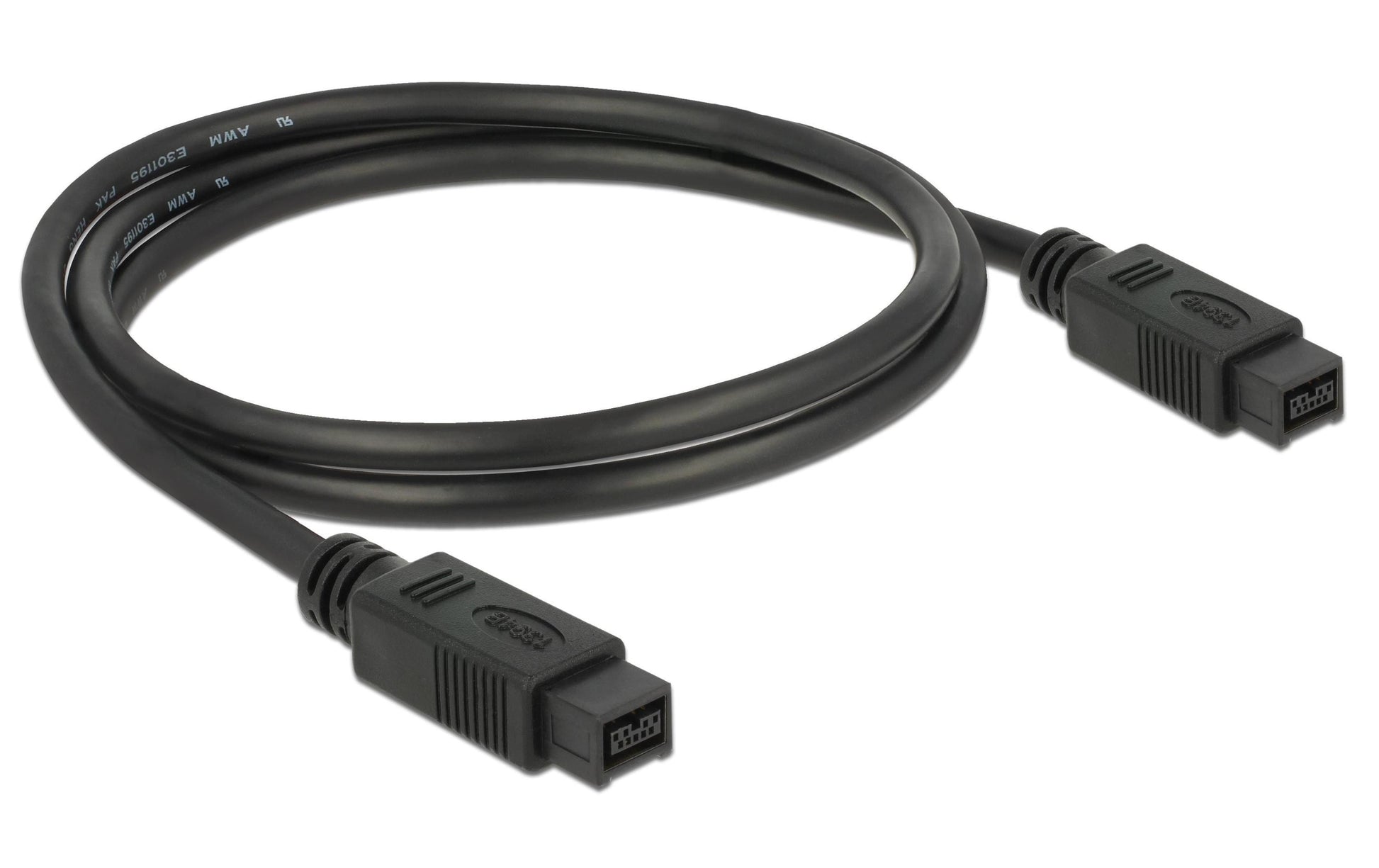 DeLOCK FireWire Kabel IEEE 1394b 0,8 Gbit/s – 1 m – Grau