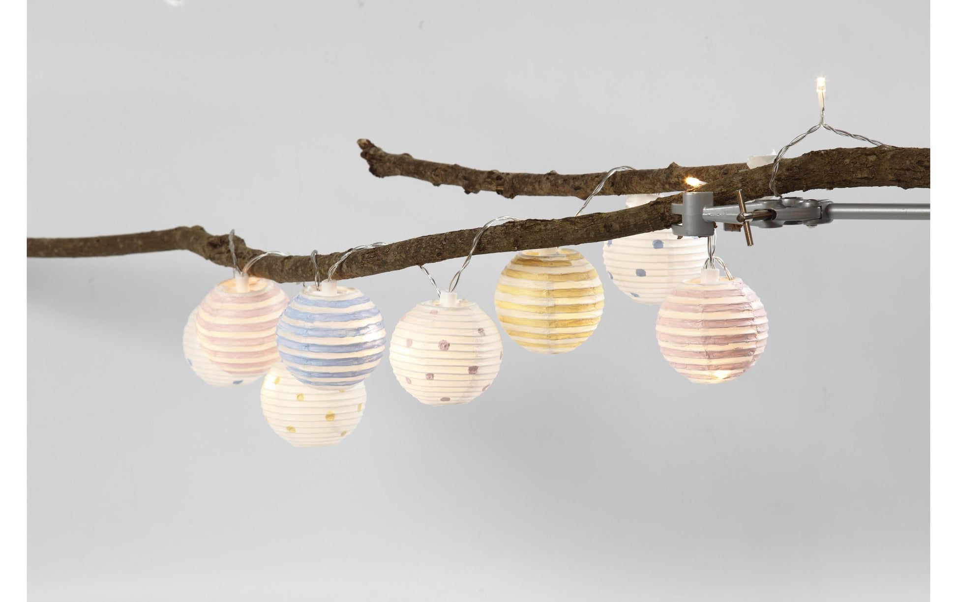 Creativ Company Papierlampion – Ø 7,5 cm – Papier, Weiss – 10-teilig