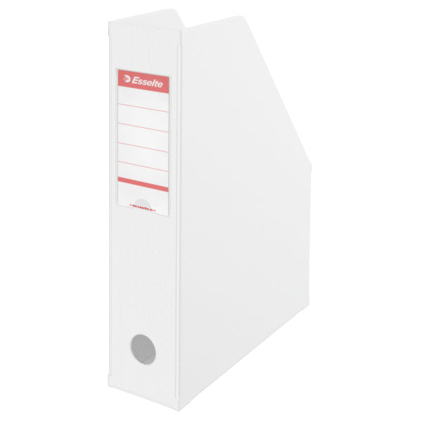 Esselte VIVIDA Stehsammler – für A4, Rücken 72 mm, Weiss, PVC
