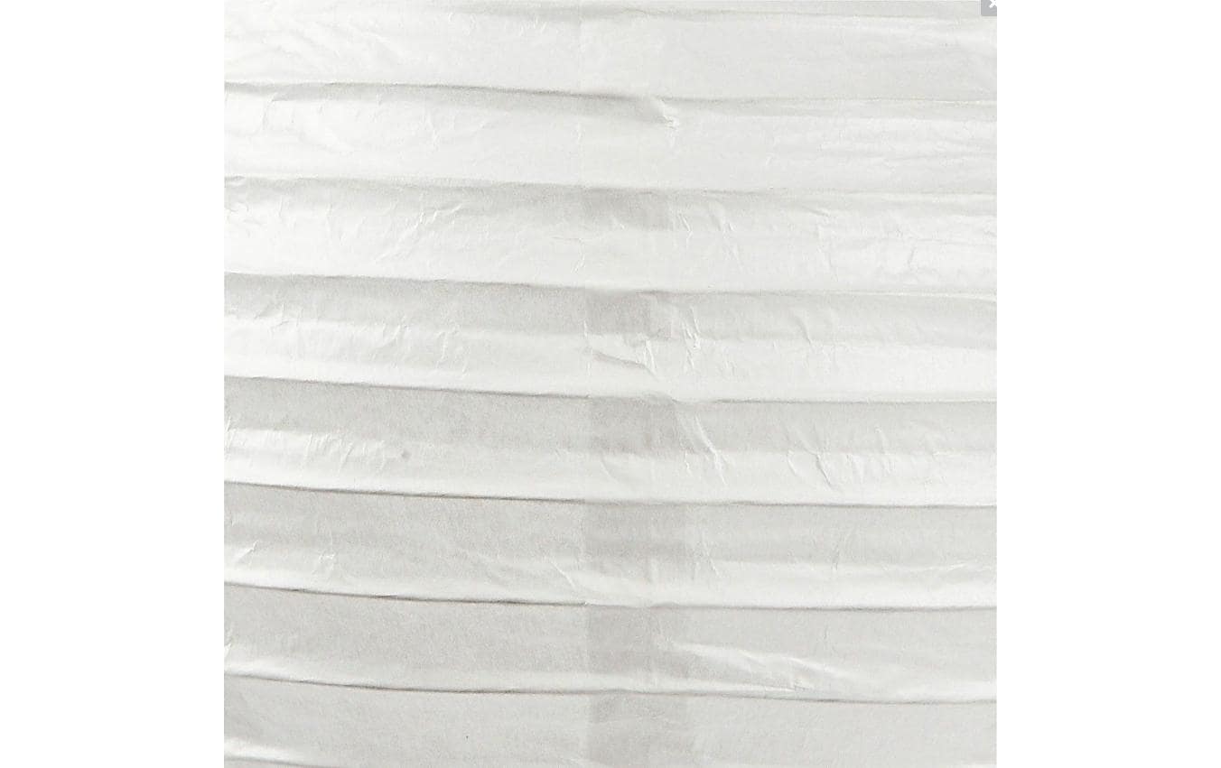 Creativ Company Papierlampion – Ø 20 cm – Papier, weiss
