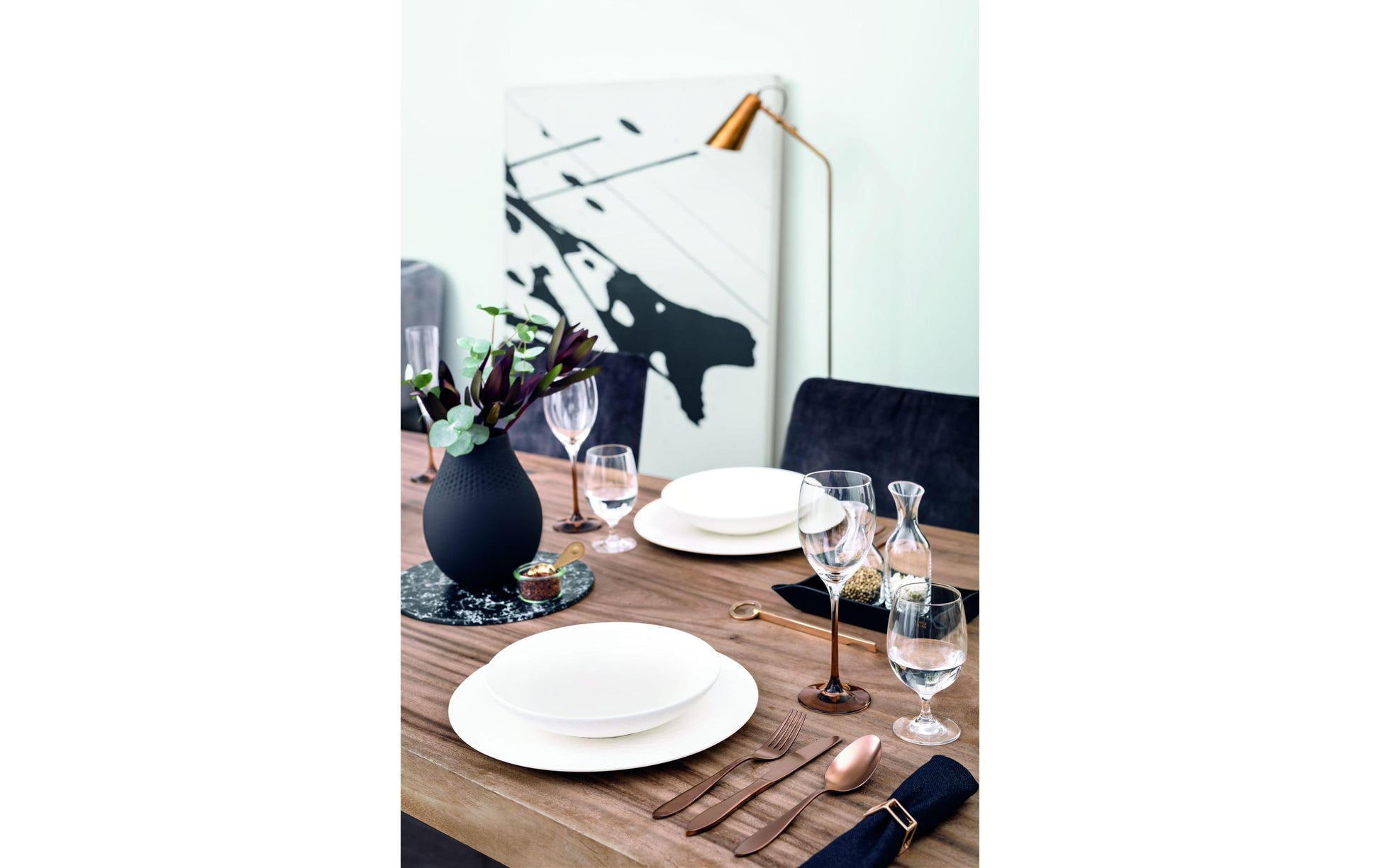 Villeroy & Boch Pasta-Schüssel – 1 l, Porzellan, weiss, mikrowellen- und spülmaschinengeeignet, 6 Stück