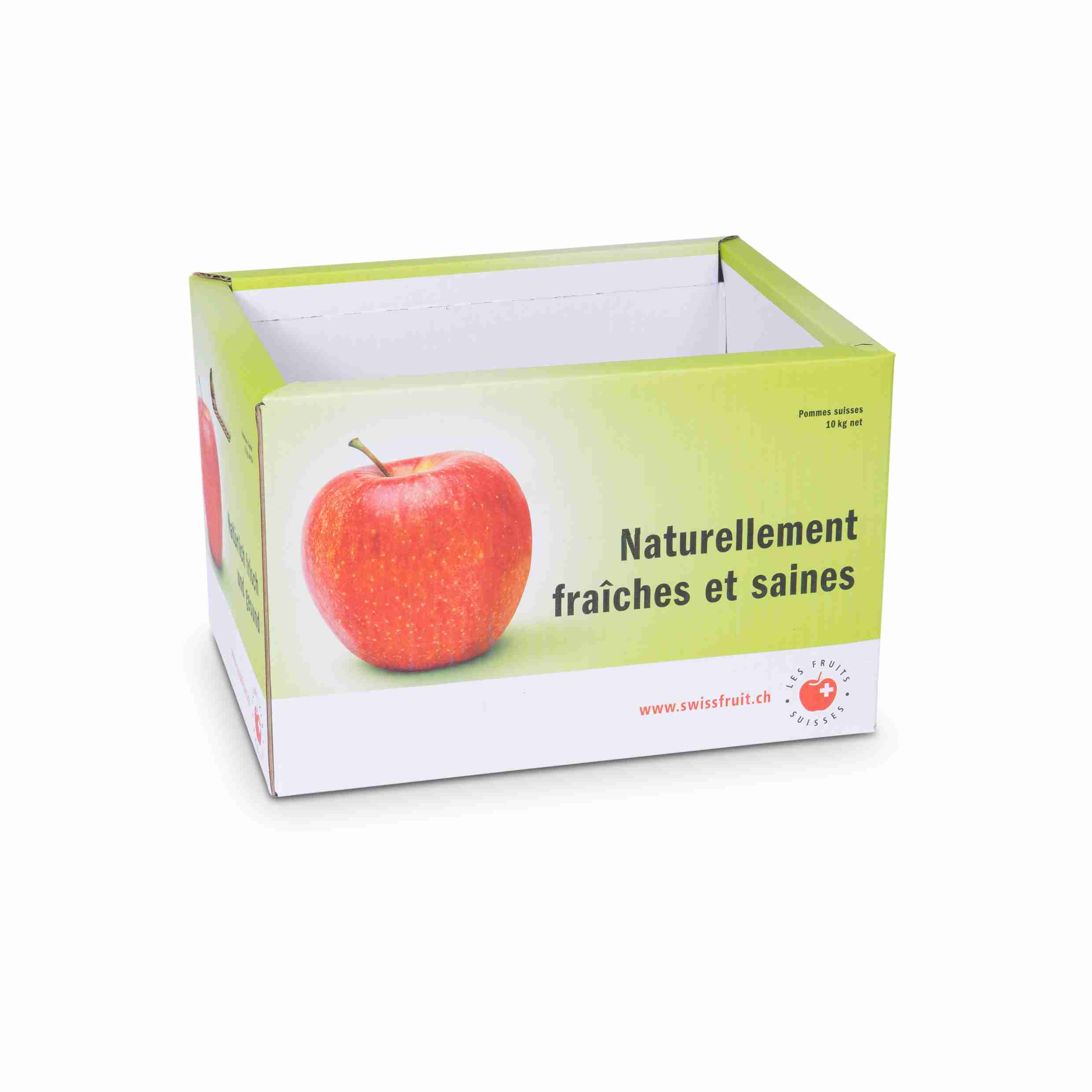 Model Versandverpackung – 400 × 300 × 260 mm, mehrfarbig, Wellkarton, Grifflöcher, Automatikboden – 1 Stk., ab 20 Stk.