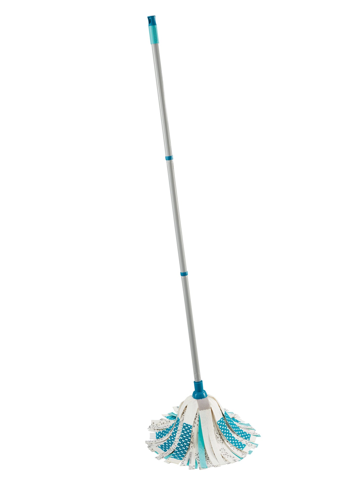 Leifheit Flachwischer Power Mop 3in1 – türkis – Mikrofaser/Viskose