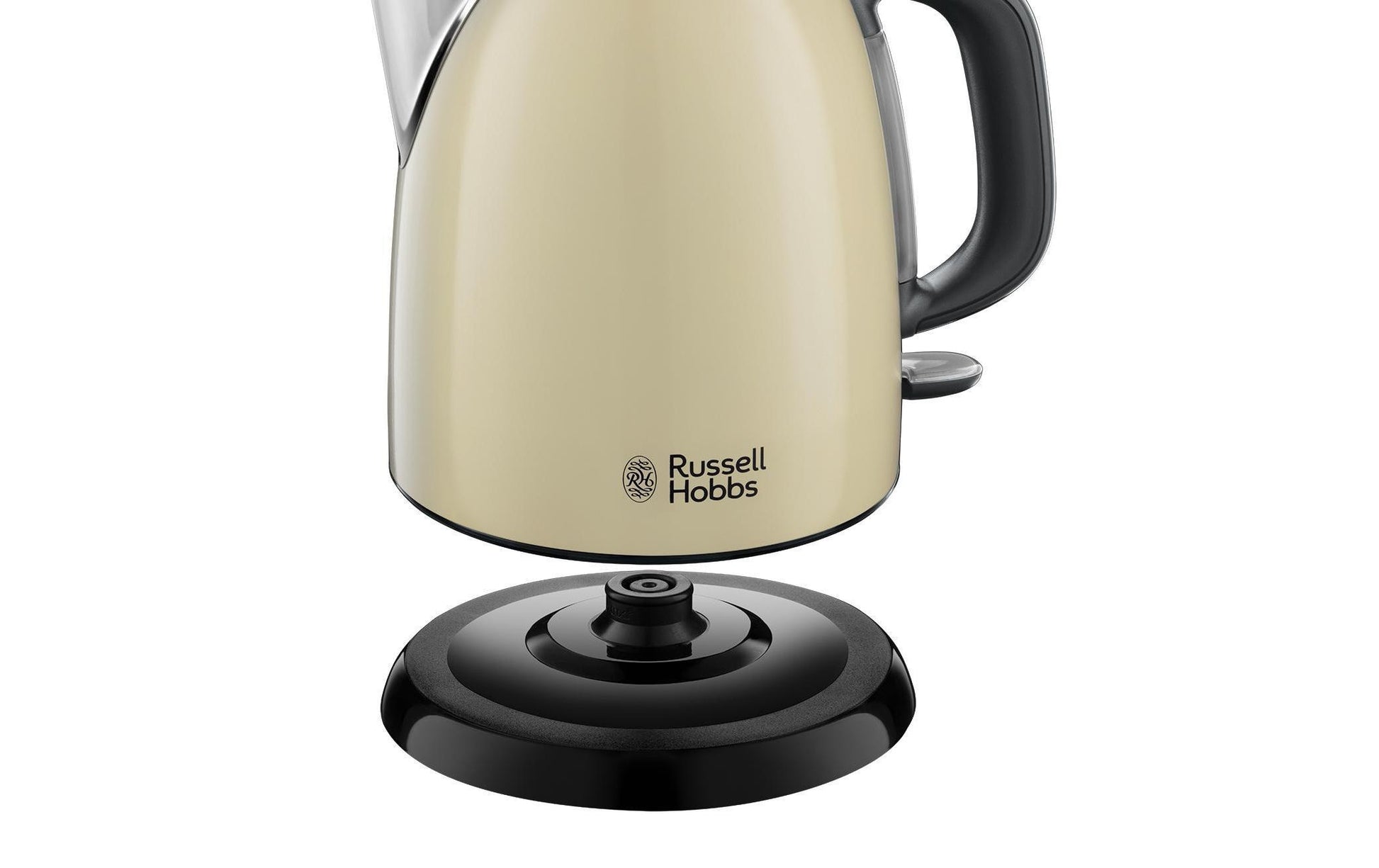 Russell Hobbs Wasserkocher – 1 l, Kunststoff, Crème, 24994-70