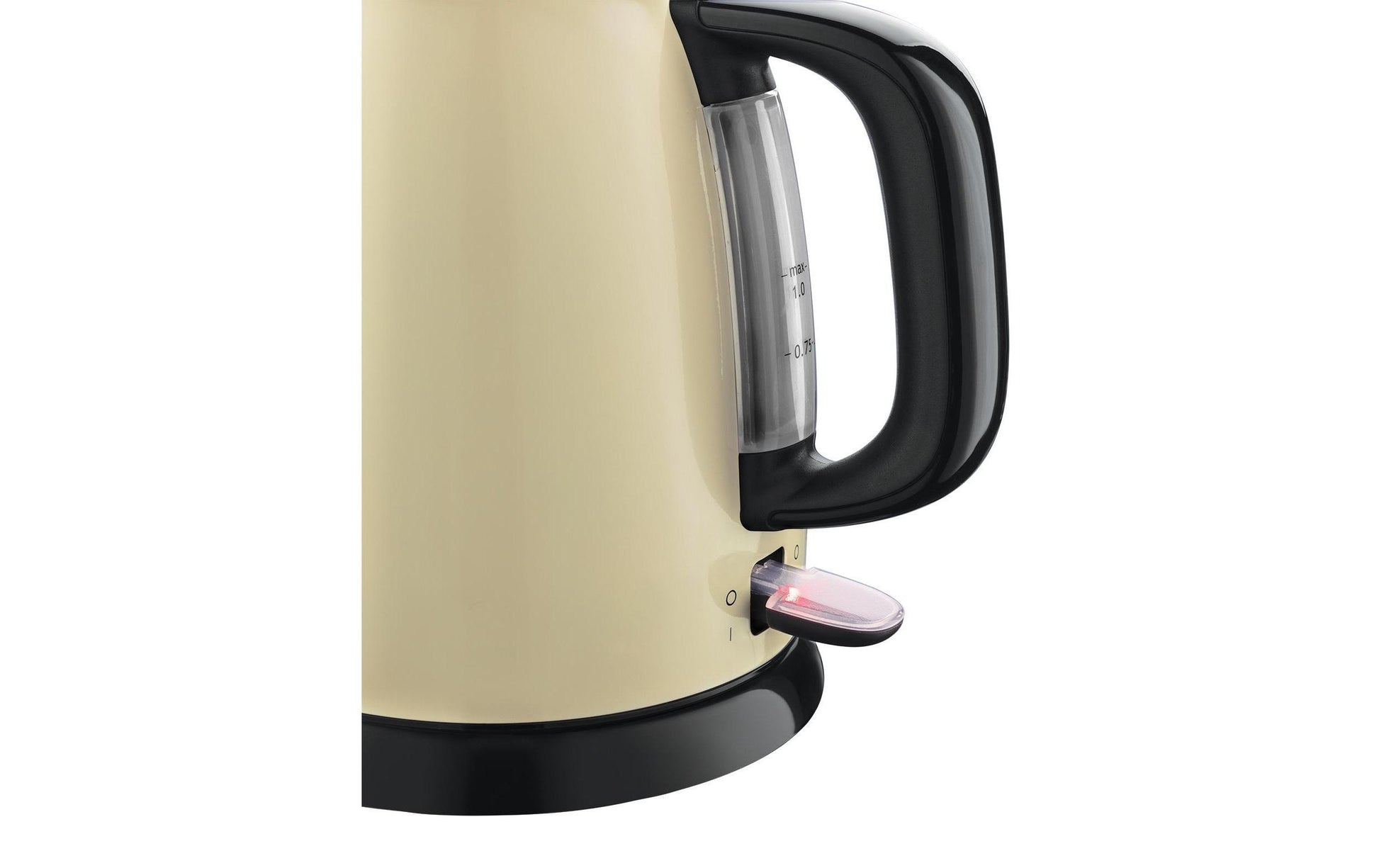 Russell Hobbs Wasserkocher – 1 l, Kunststoff, Crème, 24994-70