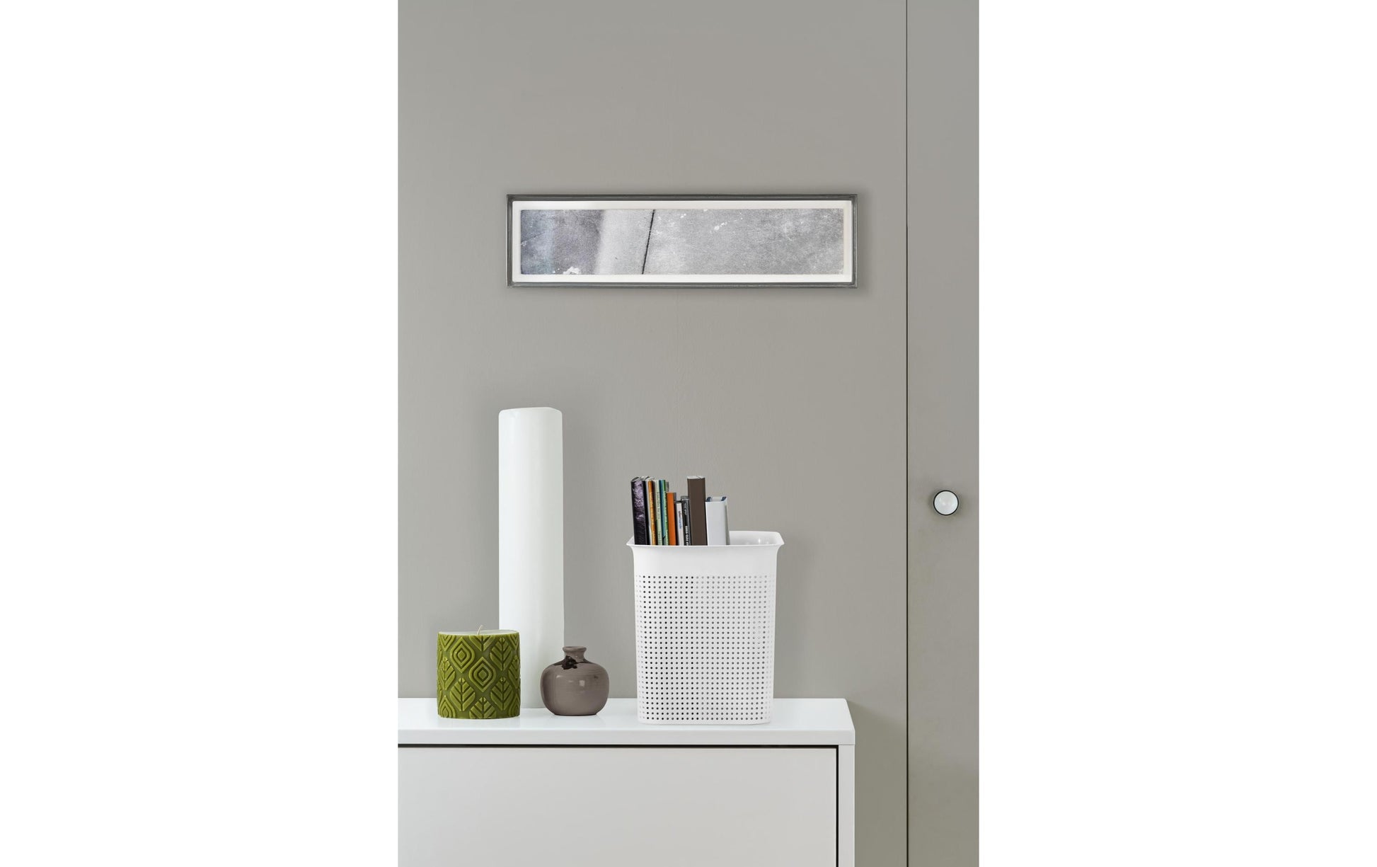 Rotho Brisen Aufbewahrungsbox 7 L – Recycling-Kunststoff – Weiss – 180 × 211 × 262 mm