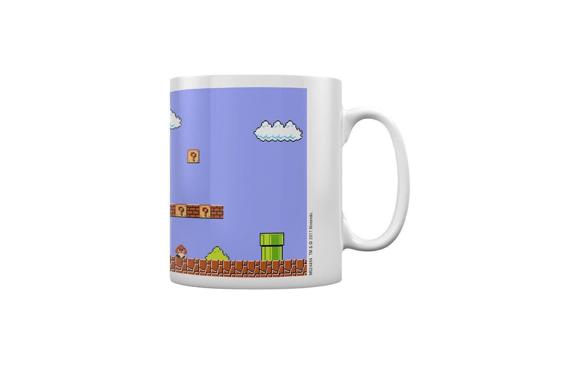 PYRAMID Kaffeetasse – 315 ml, Keramik, Blau/Weiss, spülmaschinenfest, mikrowellengeeignet