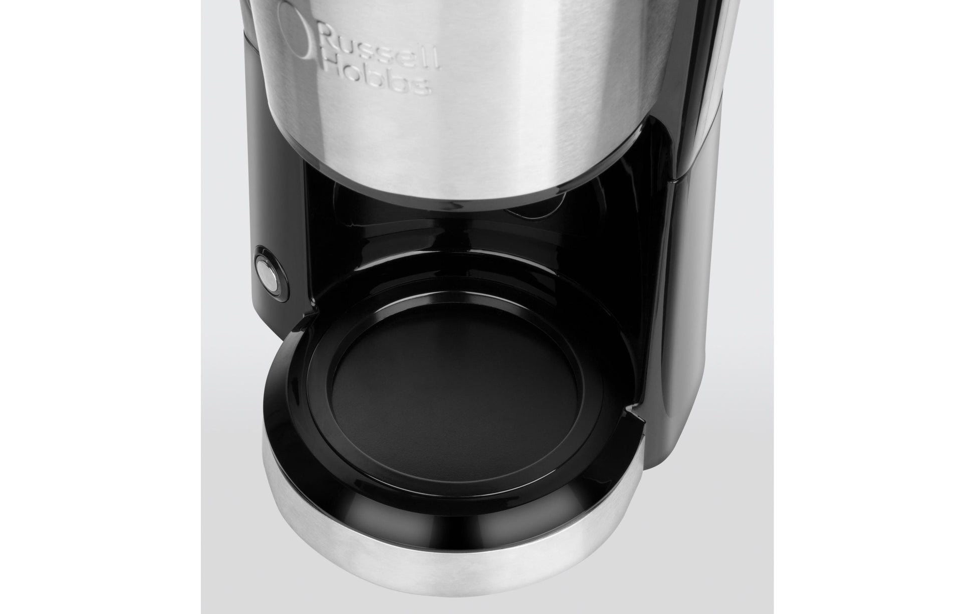 Russell Hobbs 24210-56 Filterkaffeemaschine – 5 Tassen, 0,6 l, Permanentfilter, schwarz/Edelstahl