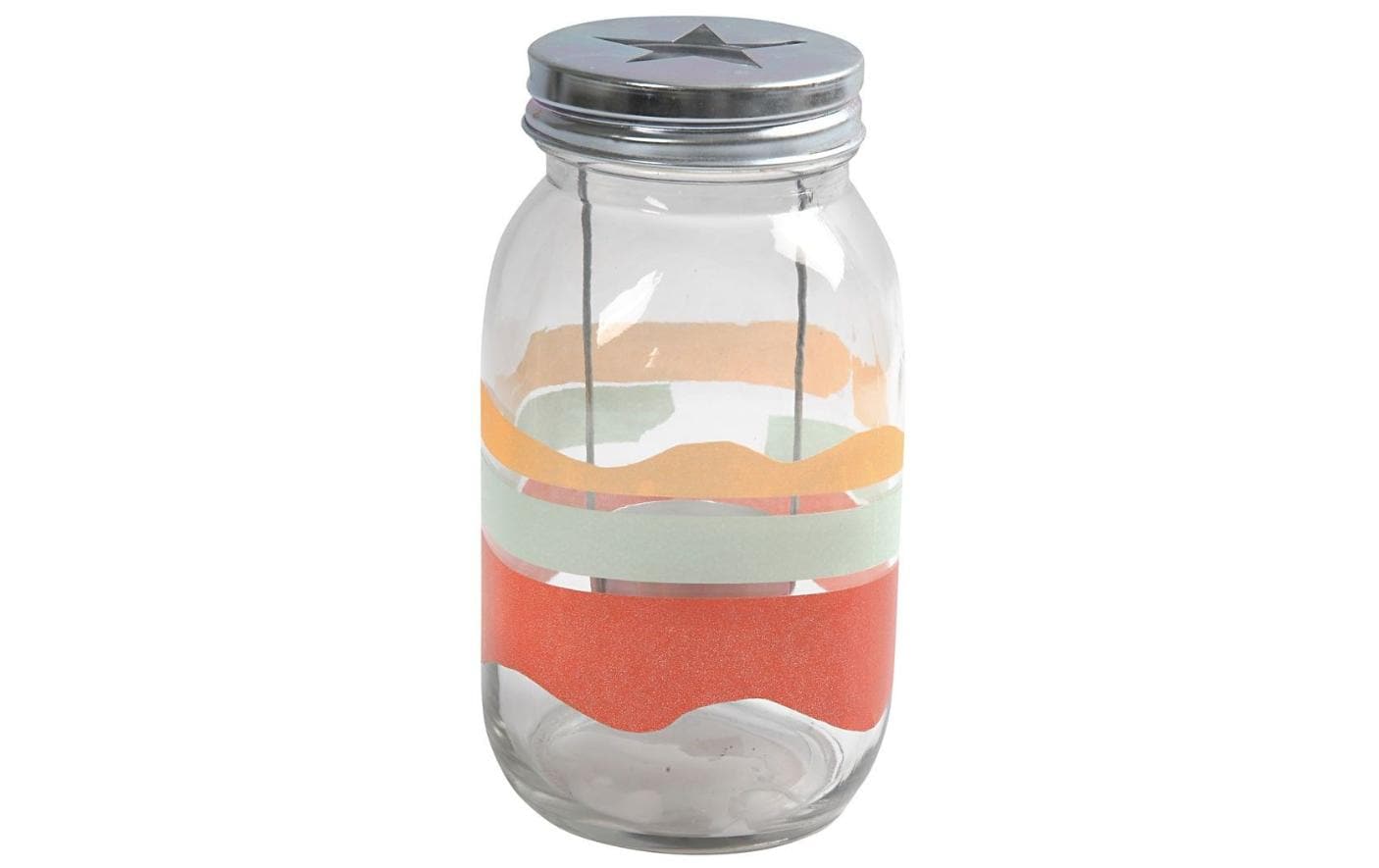 Creativ Company Kerzenglas – Glas, transparent – Ø 10 × 18 cm