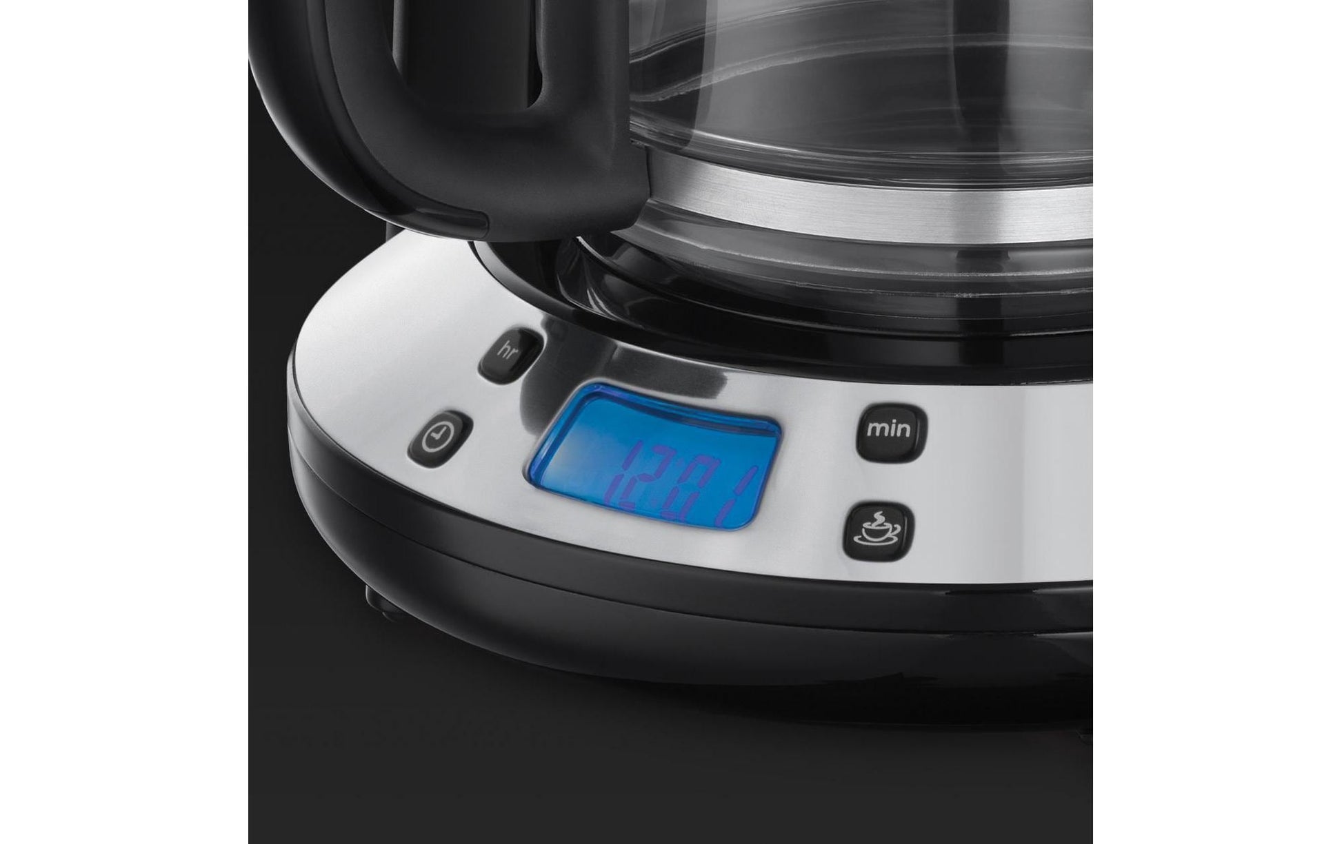 Russell Hobbs 24033-56 Col. Filterkaffeemaschine – 10 Tassen, 1,3 l, Karaffe, Schwarz