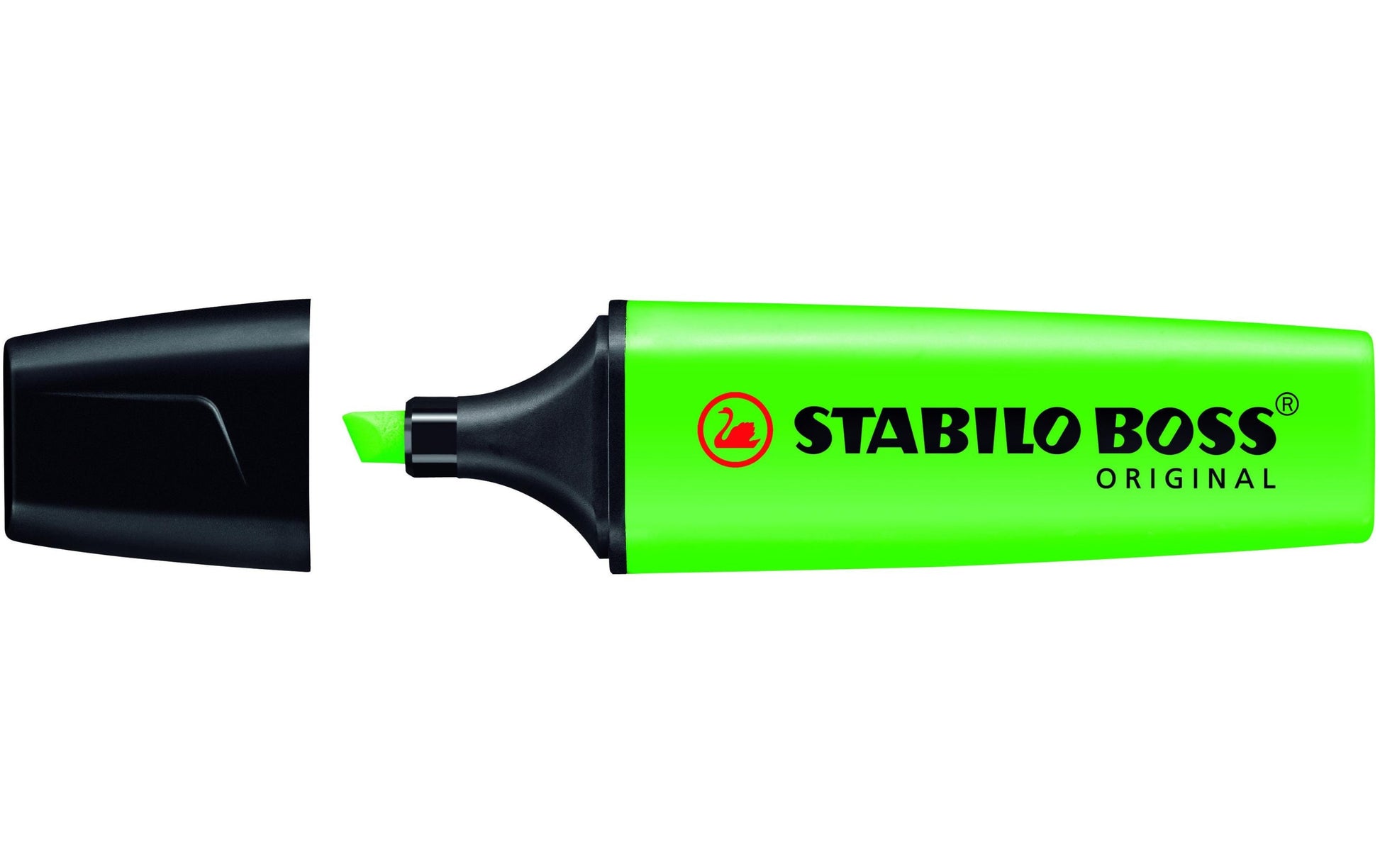 STABILO BOSS Original Textmarker Set 6 Farben – Keilspitze, 2–5 mm, nachfüllbar