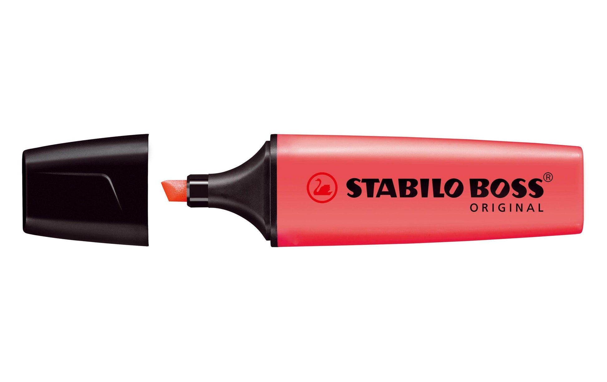 STABILO BOSS Original Textmarker Set 6 Farben – Keilspitze, 2–5 mm, nachfüllbar