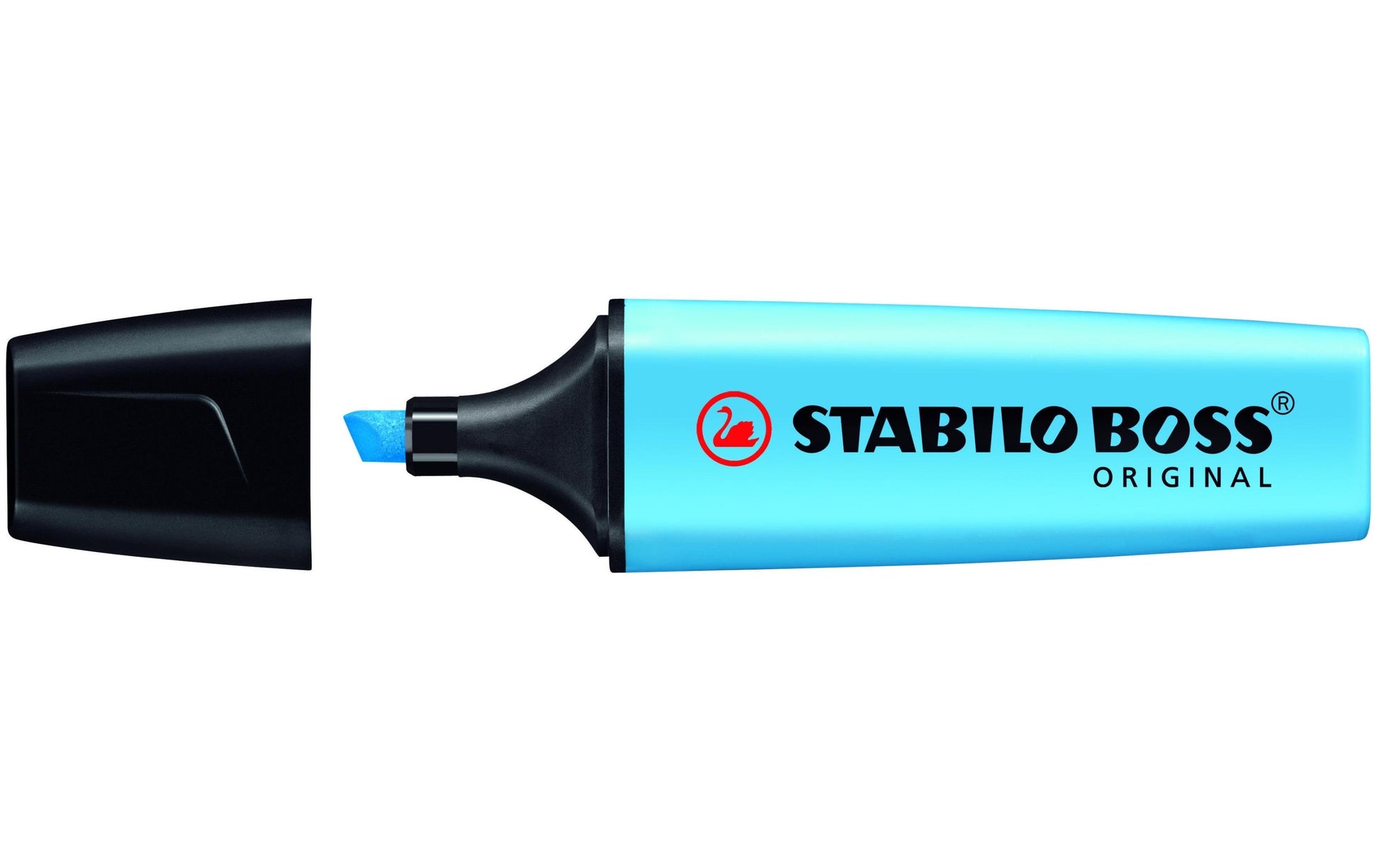 STABILO BOSS Original Textmarker Set 6 Farben – Keilspitze, 2–5 mm, nachfüllbar