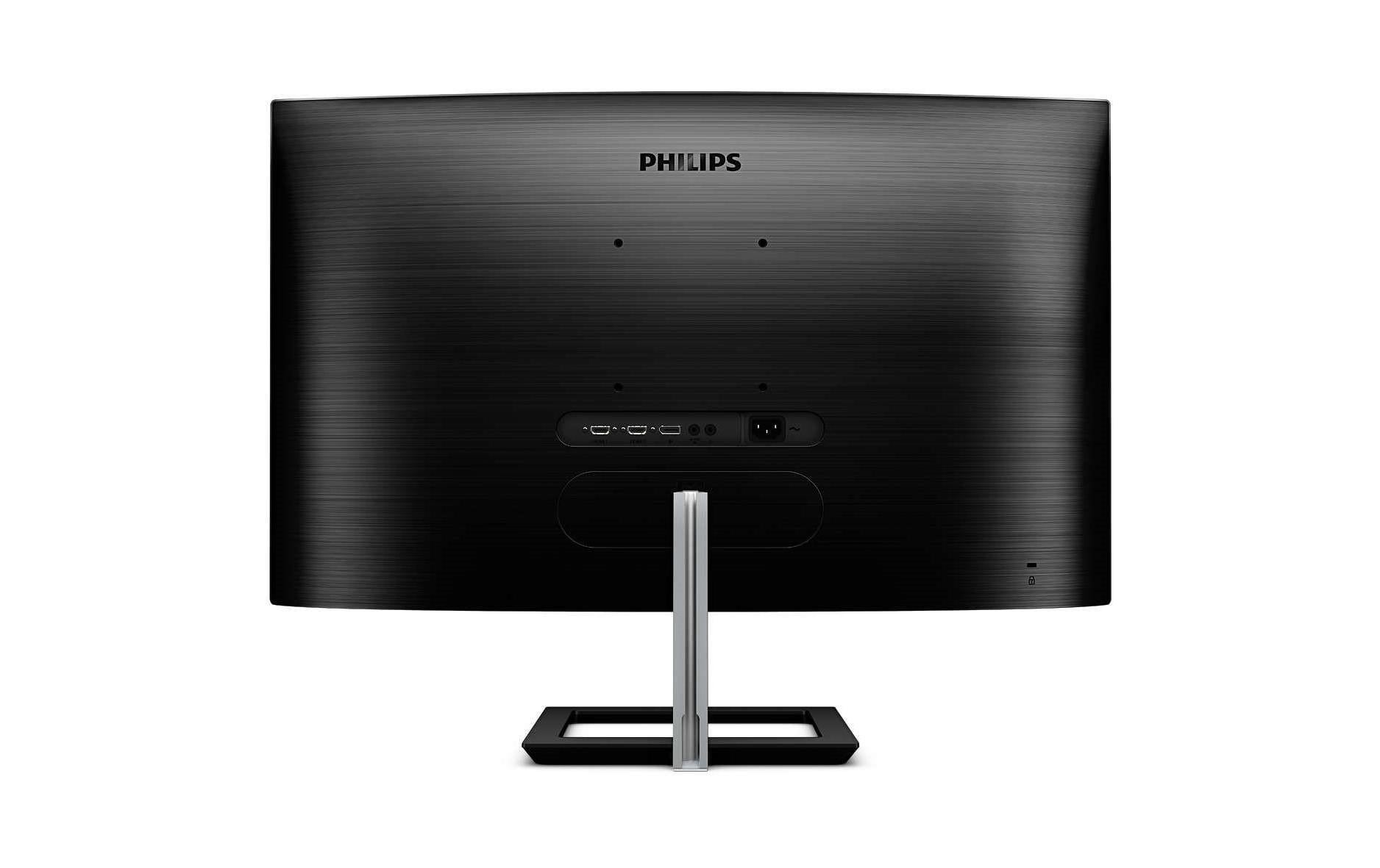 Philips 328E1CA – Monitor, 31,5", 250 cd/m², Gebogen, Lautsprecher, Adaptive Sync, VESA 100 × 100, Schwarz