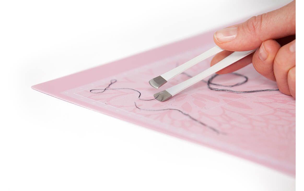 Cricut Werkzeugset Rolle und Pinzette – für Cricut Schneideplotter, Mehrfarbig