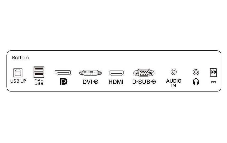 Philips 242B9T/00 – Monitor, 23,8", 60 Hz, 250 cd/m², USB-Hub, integrierte Lautsprecher, VESA 100 × 100, schwarz
