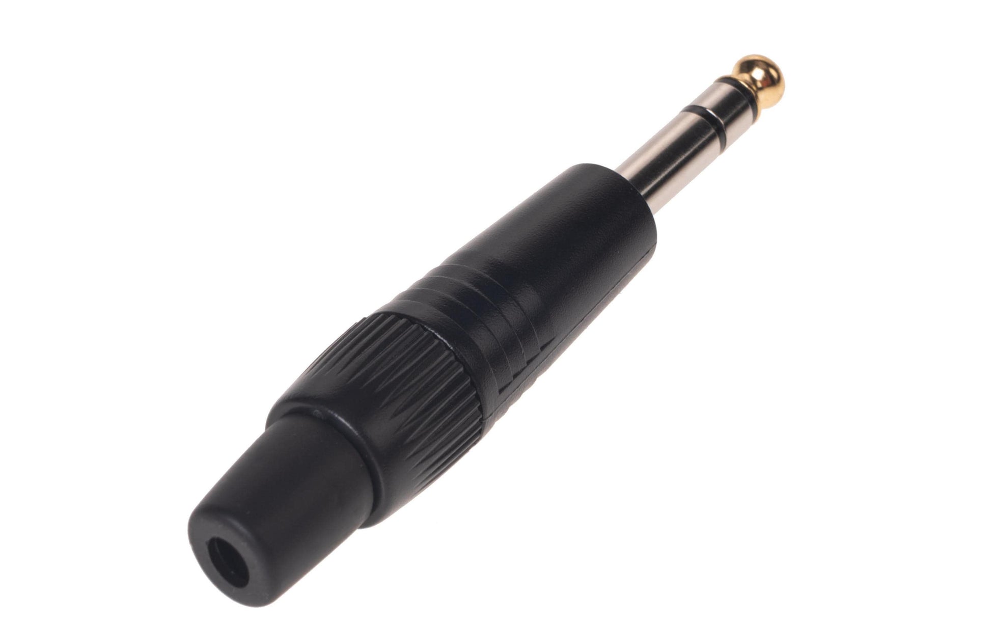 Bemero BC2002BK-M – 6,3 mm Stereo-Klinkenstecker, gerade, männlich, schwarz