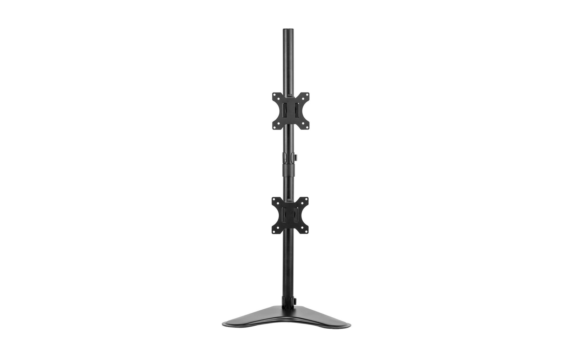 Fellowes Seasa – Monitorarm, 2, Standfuss, bis 30", VESA 75 × 75 mm, 16 kg, neigbar, schwarz