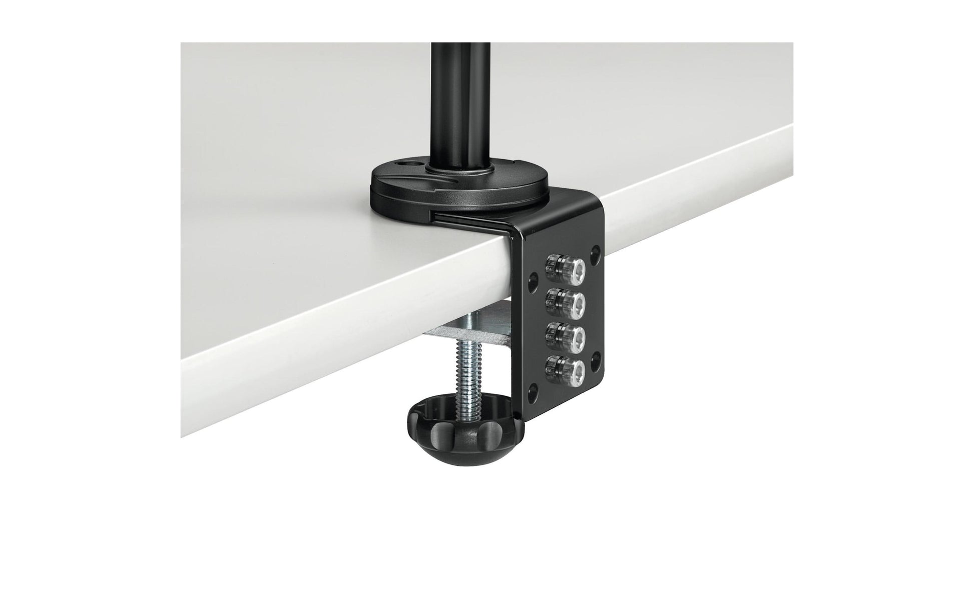 Fellowes Vista Monitorarm, Dual, bis 26", VESA 75 x 75 mm, 10 kg, drehbar, schwarz