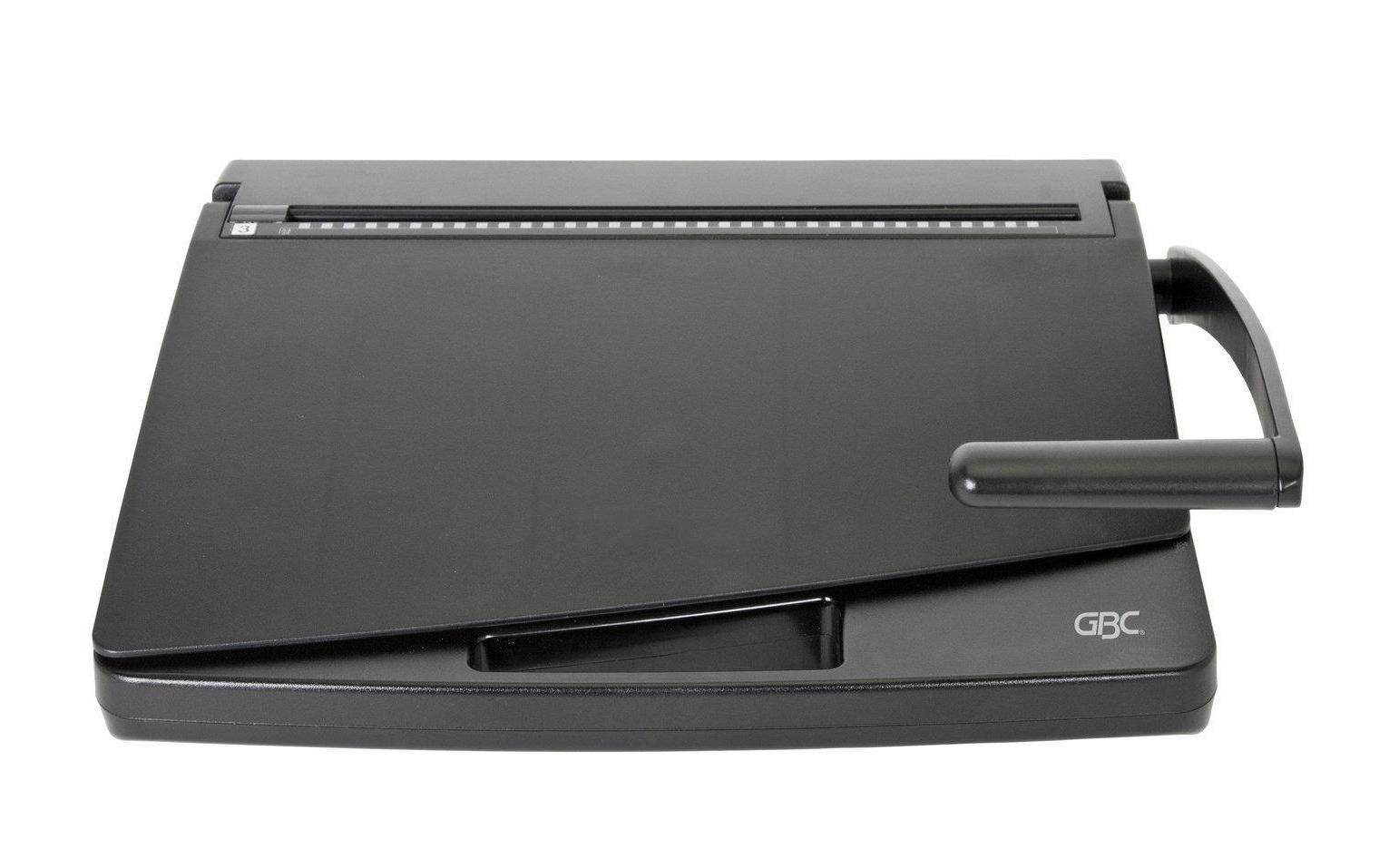GBC WireBind W15 Stanz- und Bindemaschine – Drahtbindung, für Drahtbinderücken bis Ø 14 mm, A3, bis 15 Blatt