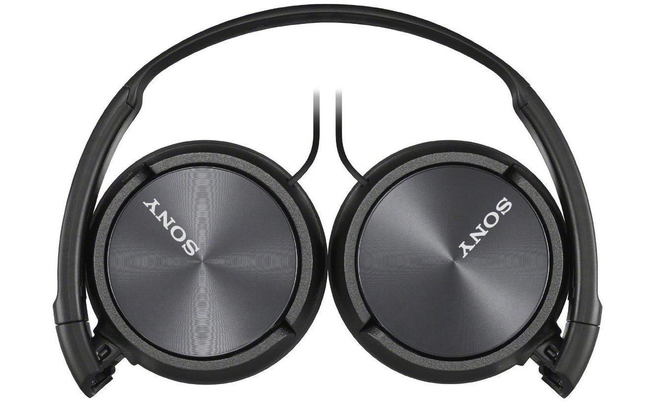 Sony MDR-ZX310AP On-Ear Kopfhörer – Stereo, Kabelgebunden, 3,5 mm Klinke, Schwarz